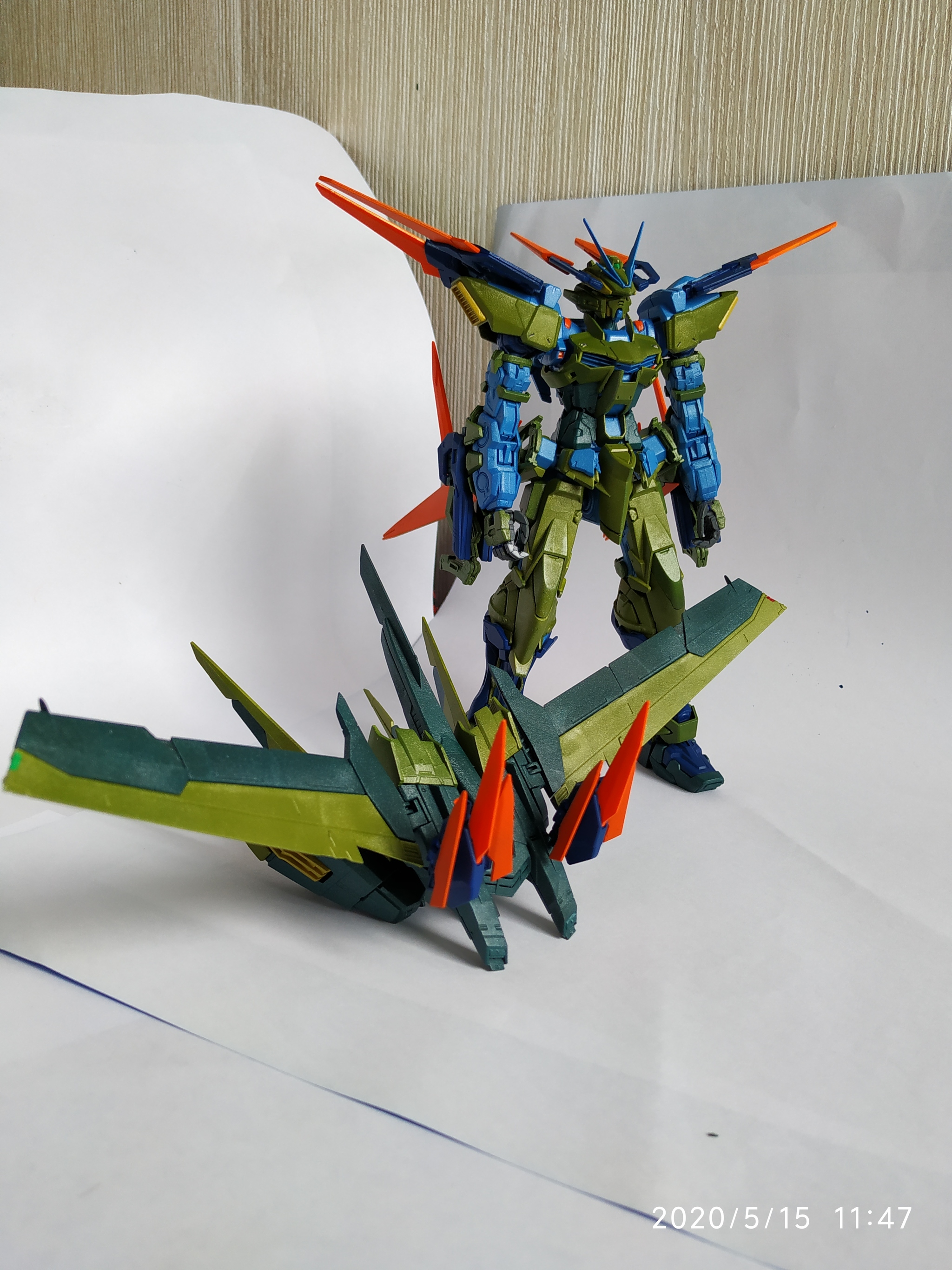 Astray Blue/Daban-custom color - Gundam, Gunpla, Масштабная модель, Стендовый моделизм, Моделизм, Длиннопост