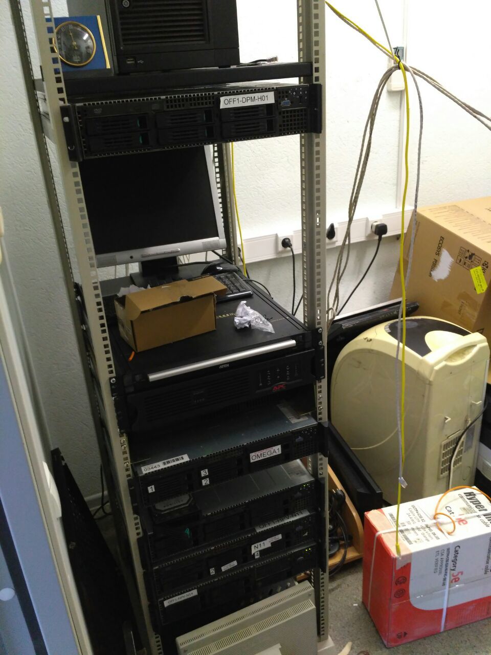 Server room cleaning - My, Server, Switching, Perfectionism, IT, Longpost
