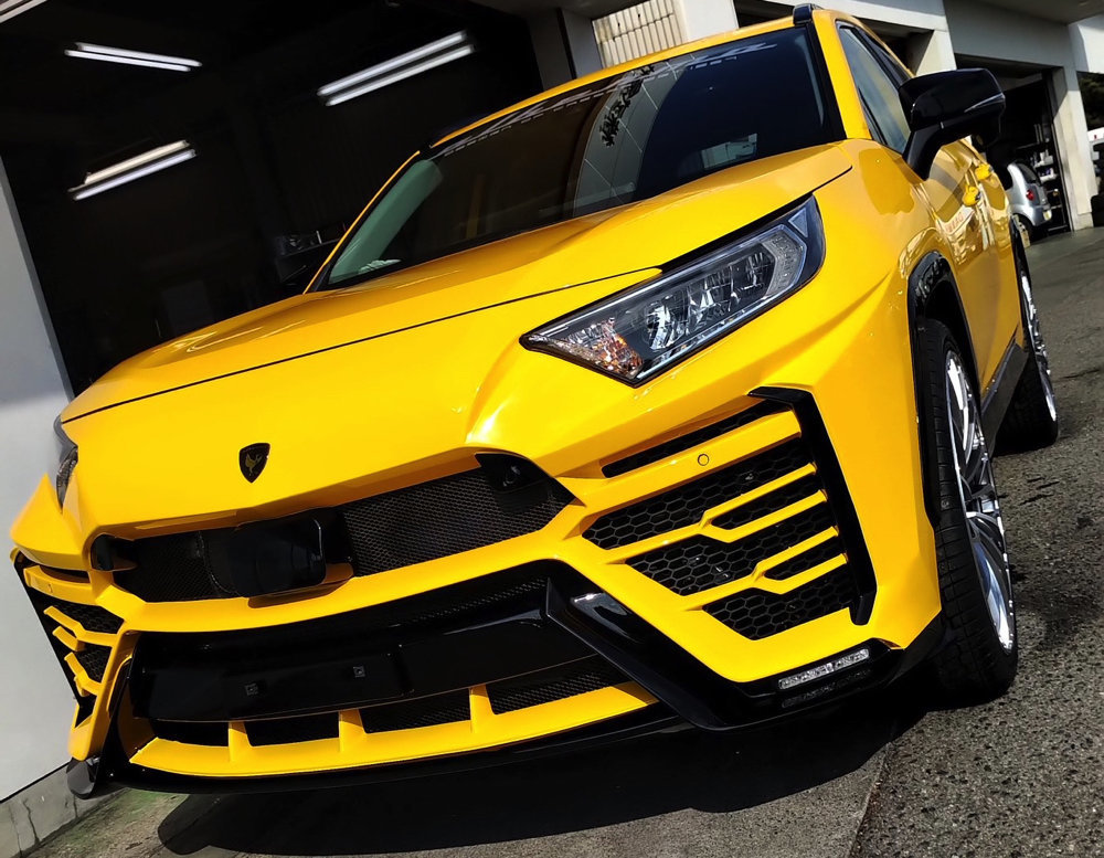 Lamborghini Urus style body kit released for Toyota RAV4 - Toyota, Toyota RAV4, Urus, Lamborghini, Tuning, Body kit, Longpost