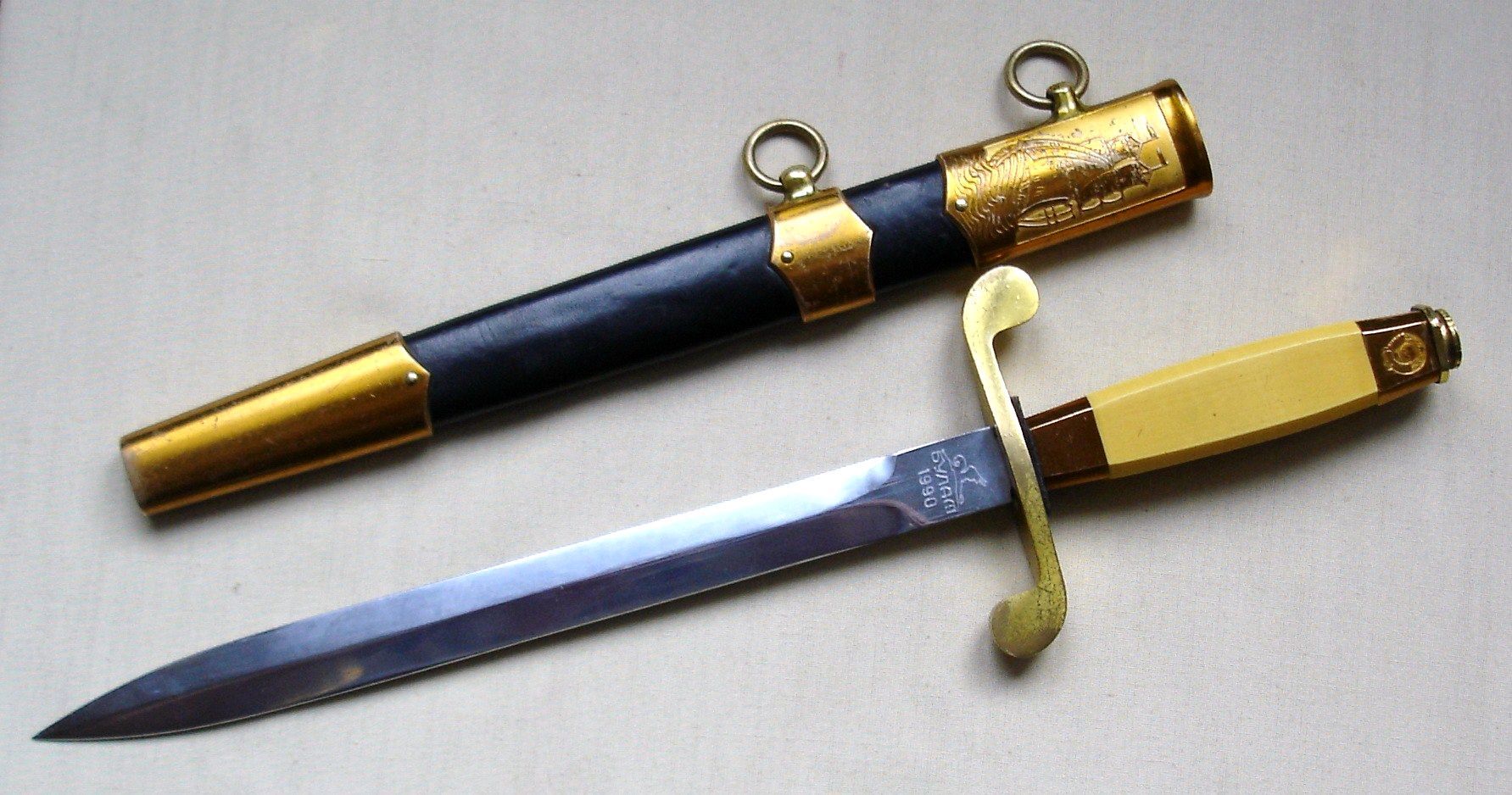 An officer's bladed weapon or a few words about daggers - My, Weapon, Story, Cutlass, Steel arms, Longpost