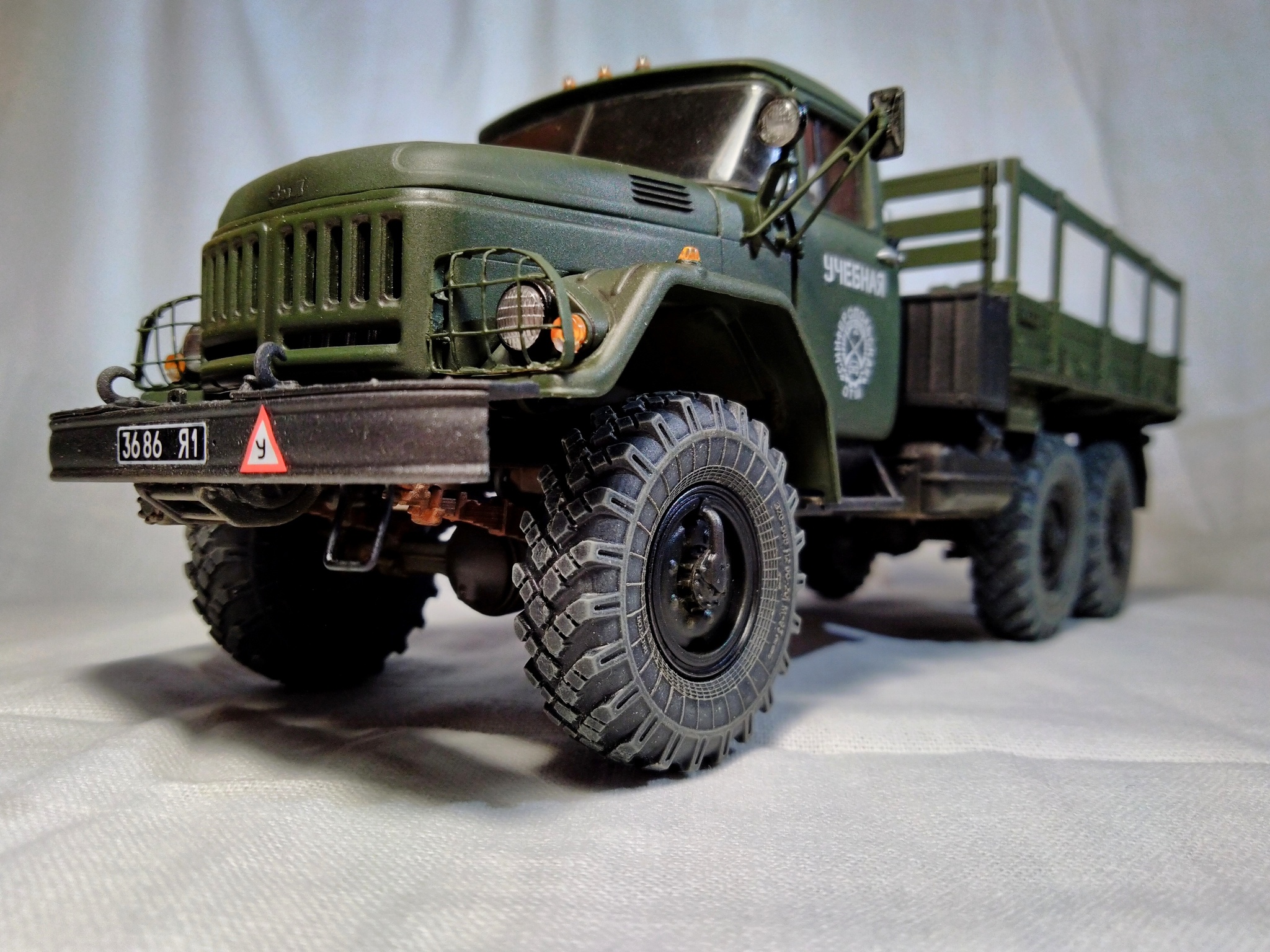 ZIL-131, 1:35 - My, Modeling, Scale model, Zil, Longpost