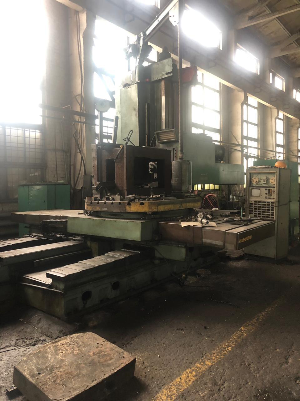 Horizontal boring machine 2A637 - before and after - My, Machine, CNC, Metalworking, Machine tool, Longpost