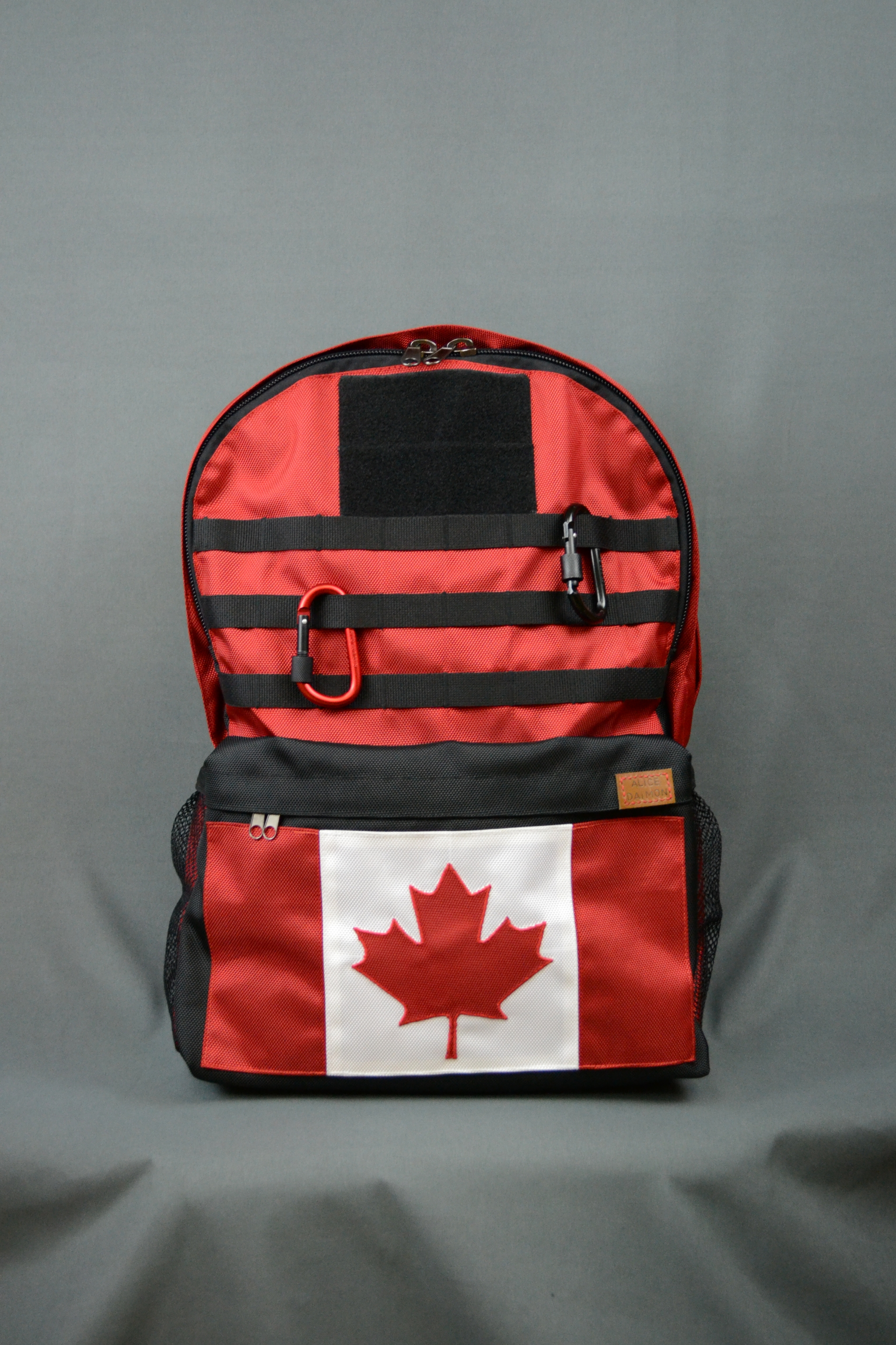 Backpack for a future resident of Canada - My, Canada, Backpack, Needlework without process, Video, Longpost