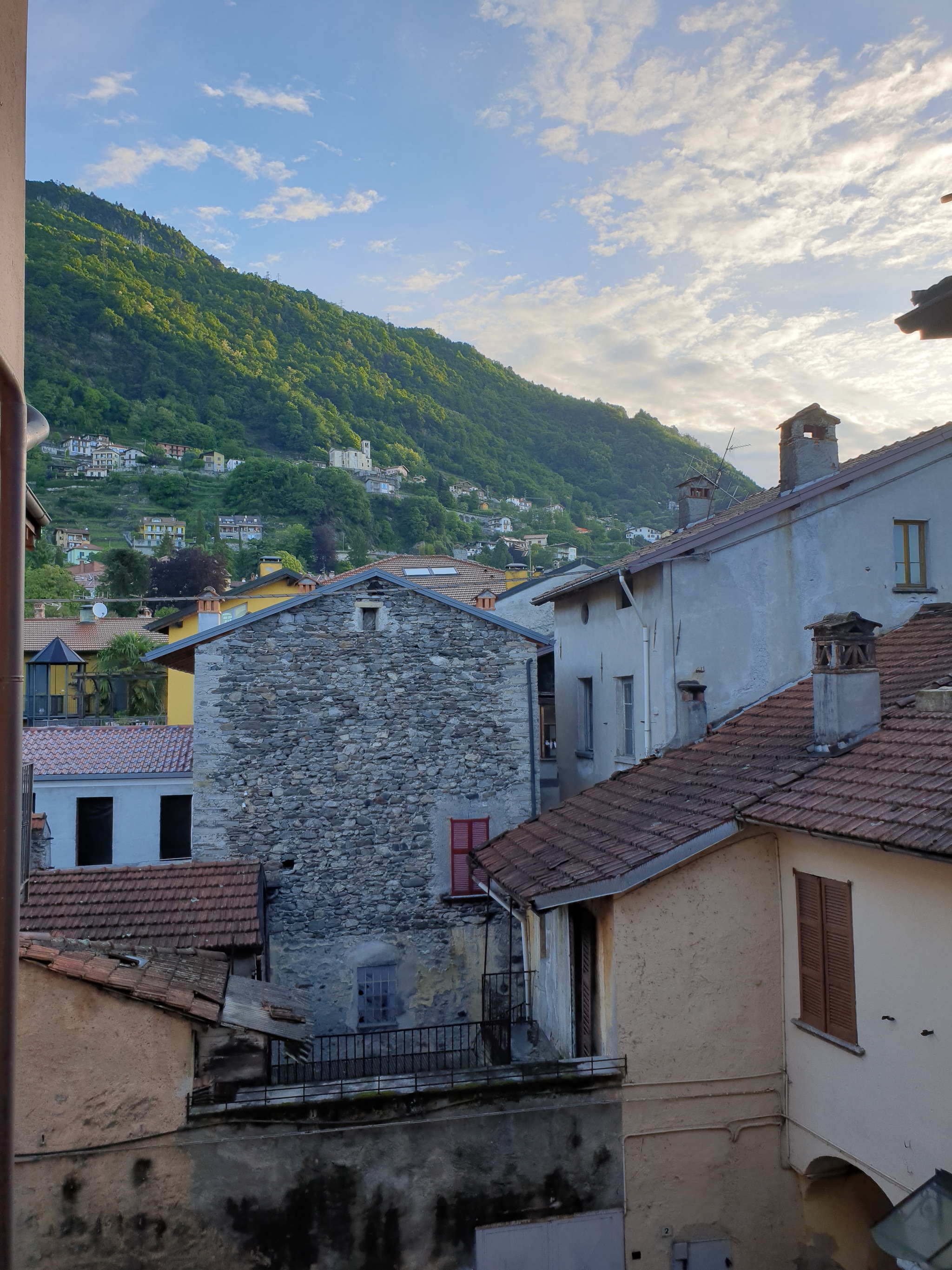 View from the window - My, beauty, The mountains, Italy, The photo