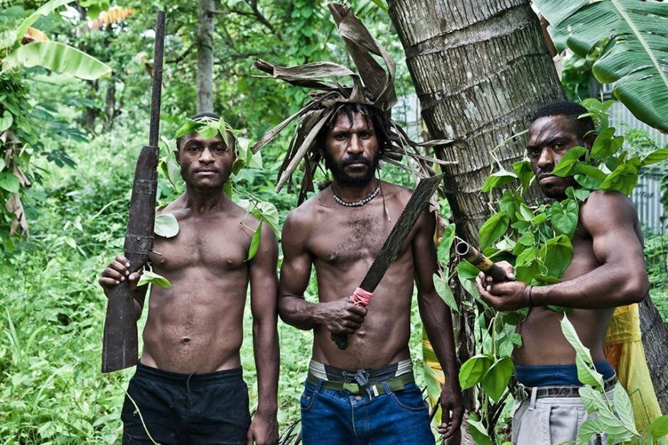 Post-apocalyptic raiders - what the Papuan youth gangs of New Guinea look like - Papuans, Poverty, Crime, Gang, Society, Reportage, The photo, 2000s, Longpost