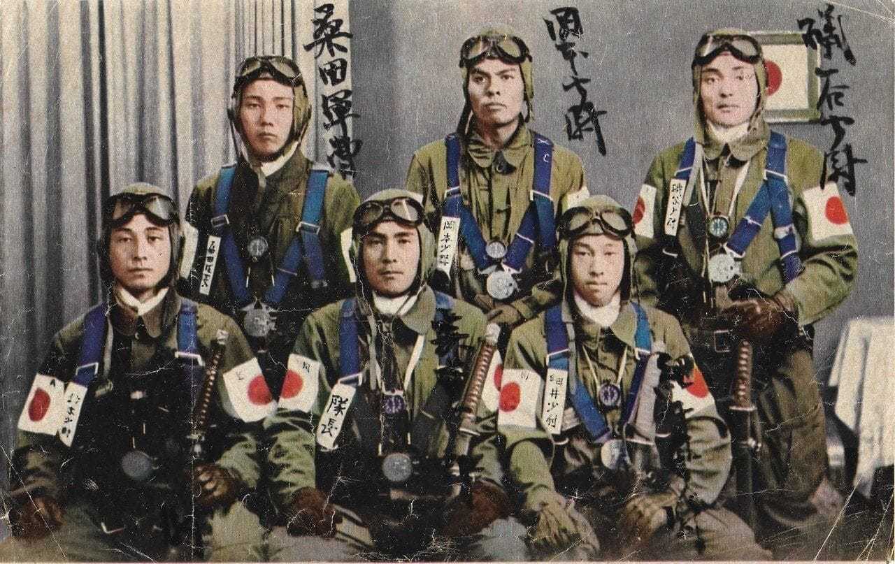 Jisei - death poems of Japanese pilots, World War II - Story, The Second World War, Japan, Kamikaze, Aces, Pilots, Longpost