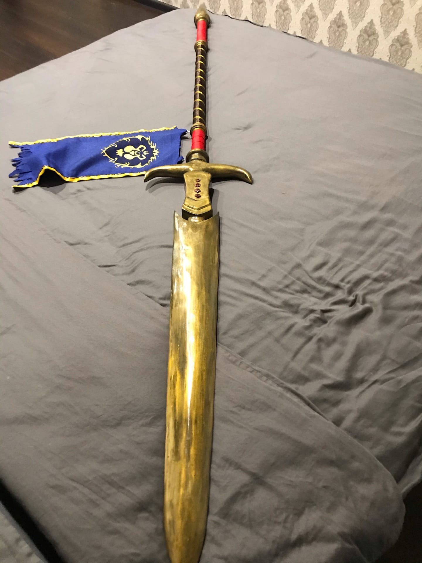 DIY Siege Spear from Diablo 3 - My, Diablo iii, A spear, With your own hands, Longpost