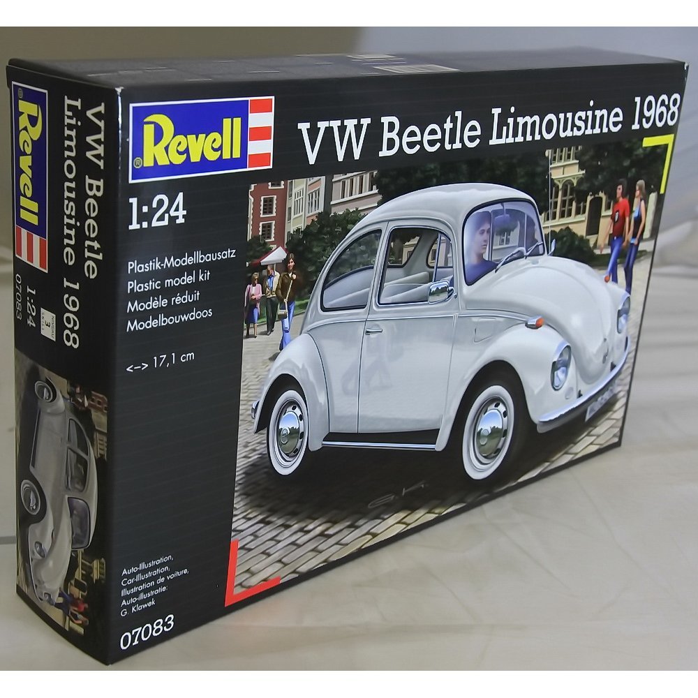 VW Beetle 1968 - модель 1:24 | Пикабу