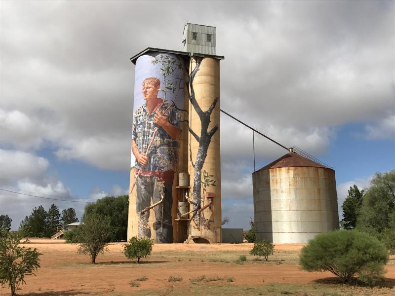 A selection of painted silos - Street art, Art, Silo tower, Art, Longpost