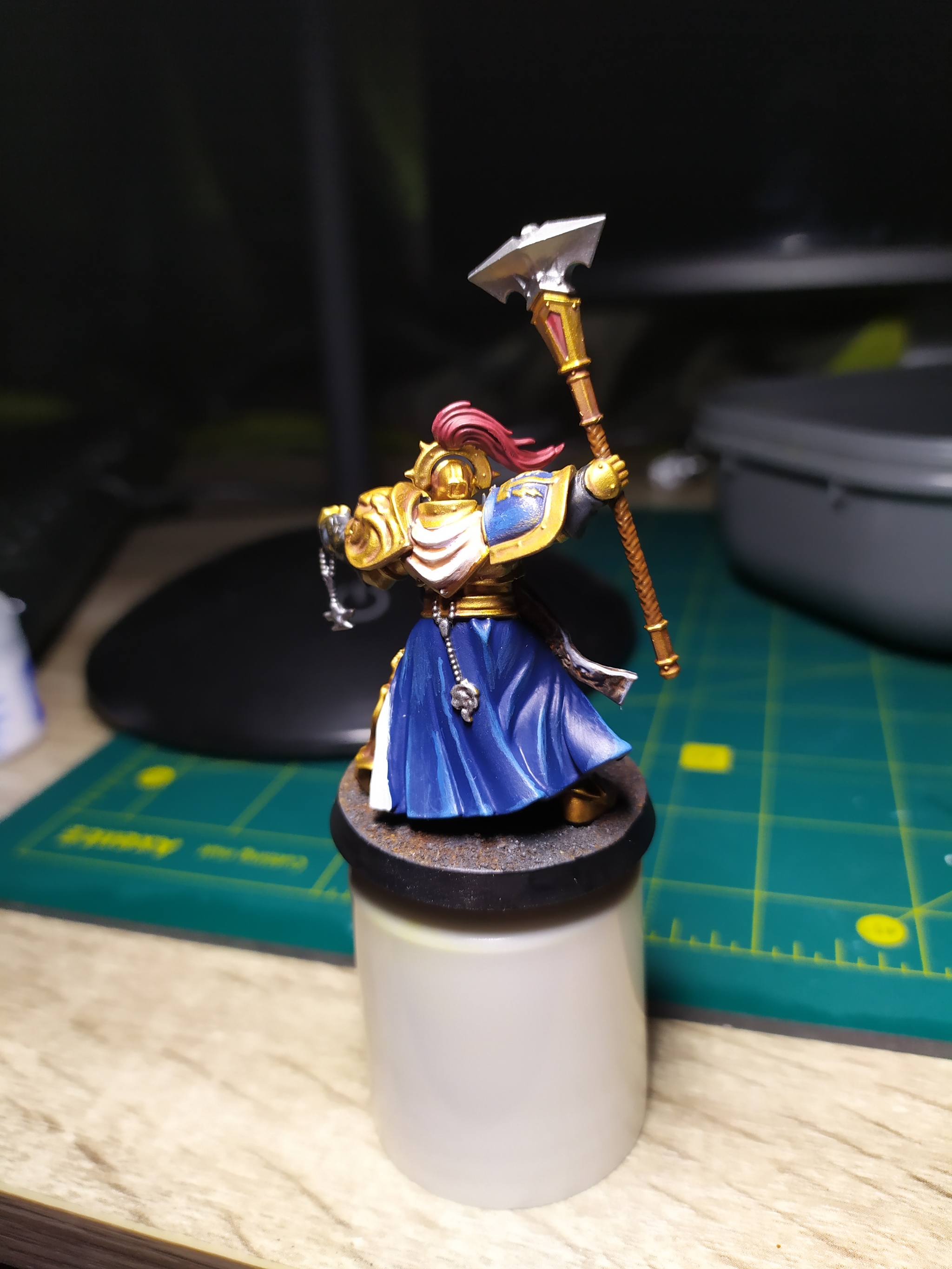 My first miniature - My, Warhammer 40k, Miniature, Warhammer: age of sigmar, Longpost