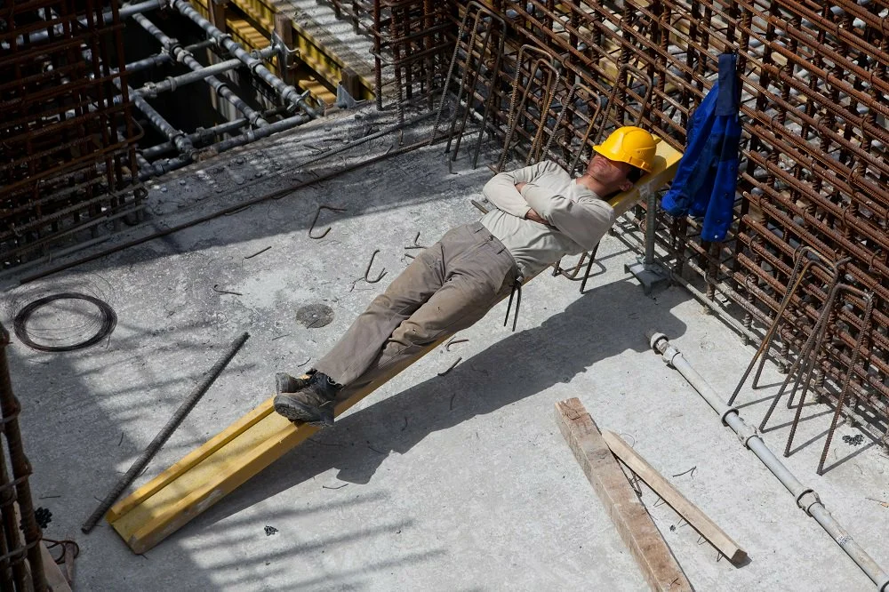 Notes of a young builder - Sleeping on construction sites!!! - My, Building, Dream, Funny stories, Workers, Work, Humor, Longpost