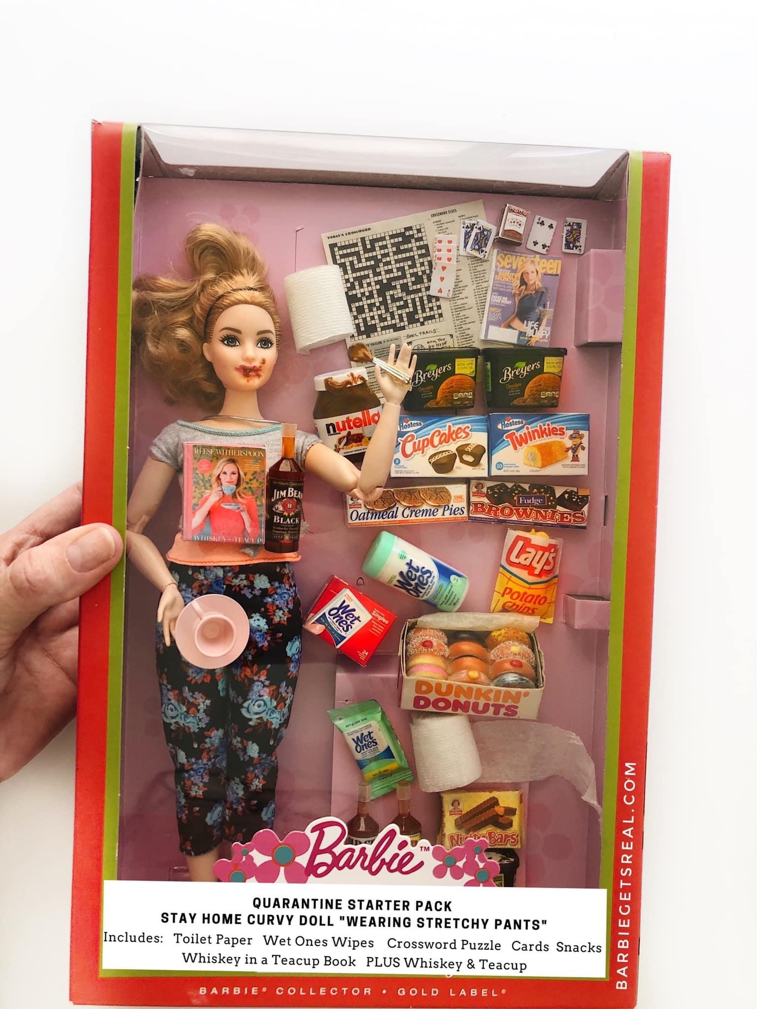 New quarantine Barbie... - Barbie, Quarantine, Self-isolation, Longpost