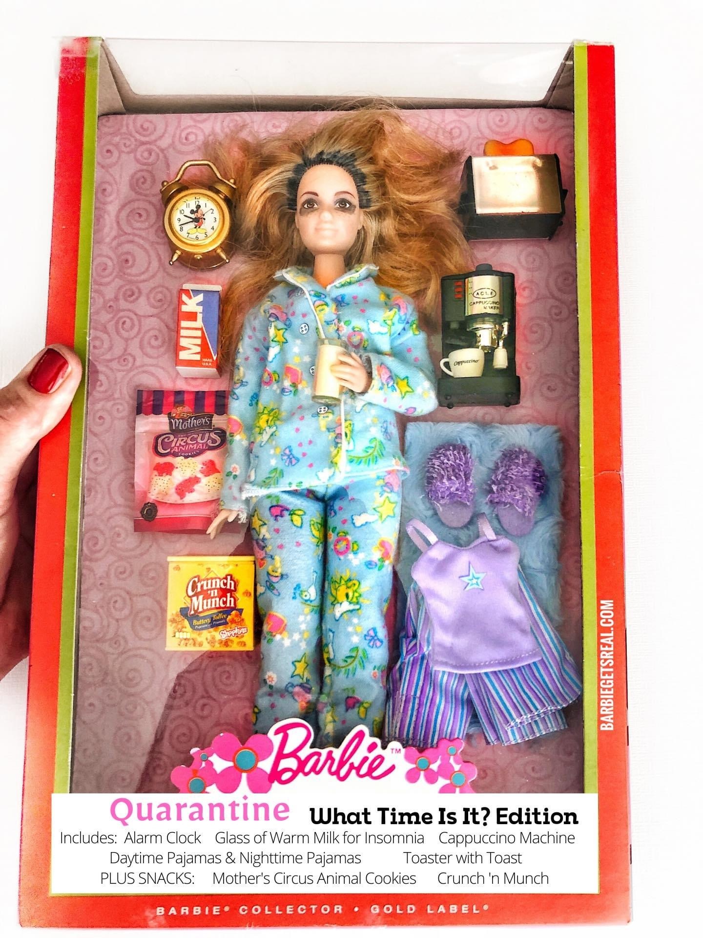 New quarantine Barbie... - Barbie, Quarantine, Self-isolation, Longpost