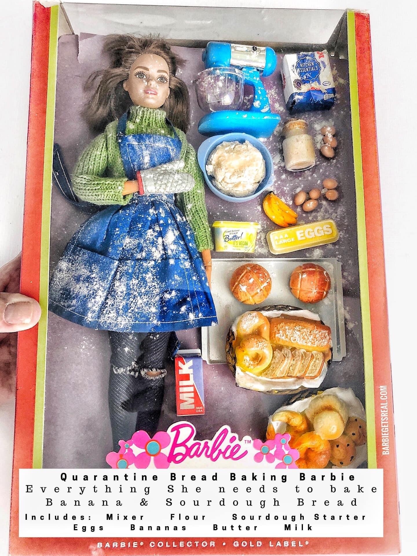 New quarantine Barbie... - Barbie, Quarantine, Self-isolation, Longpost