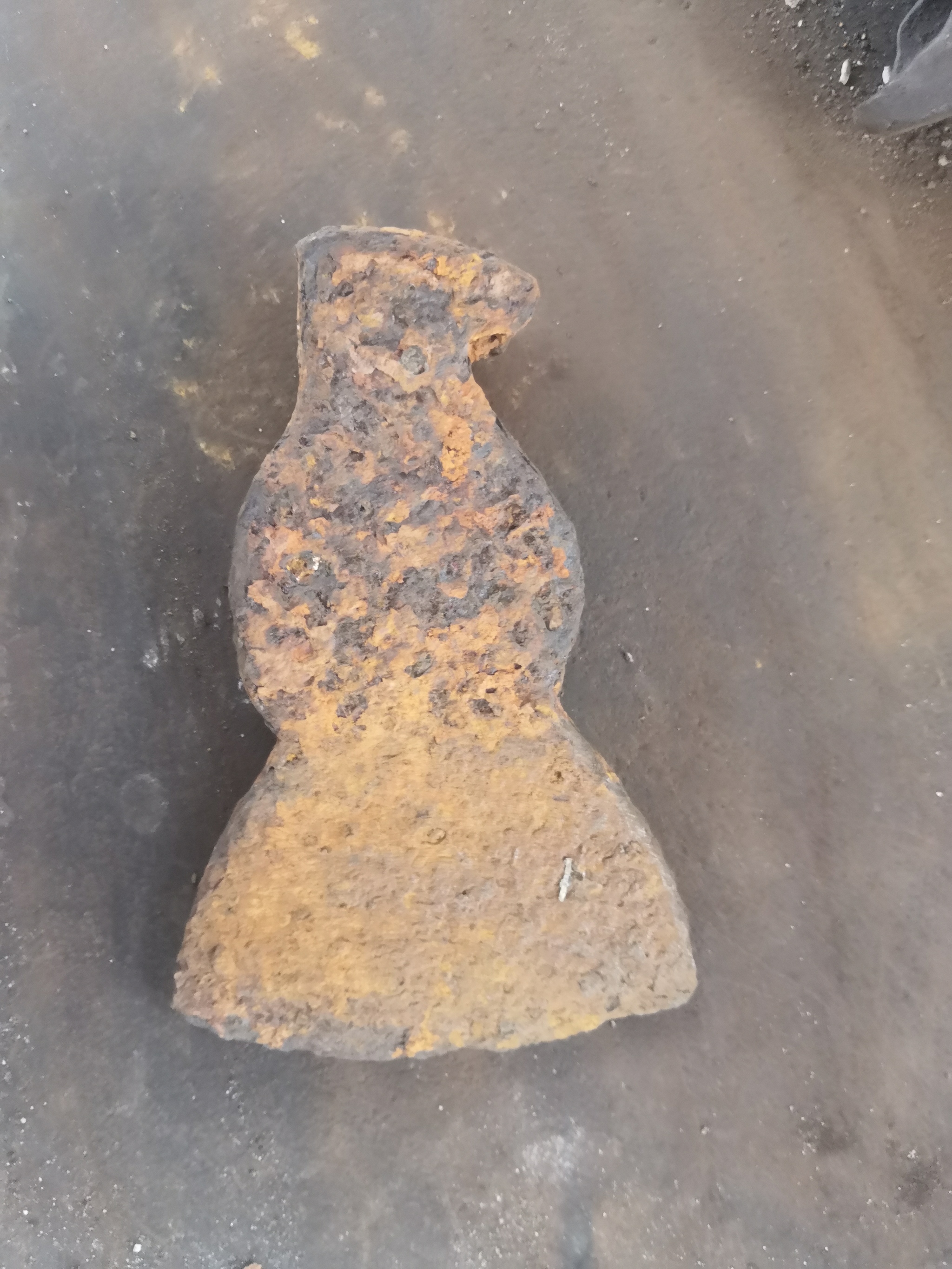 I ask for help in identifying the rusty treasure - My, Rust, Axe, Longpost