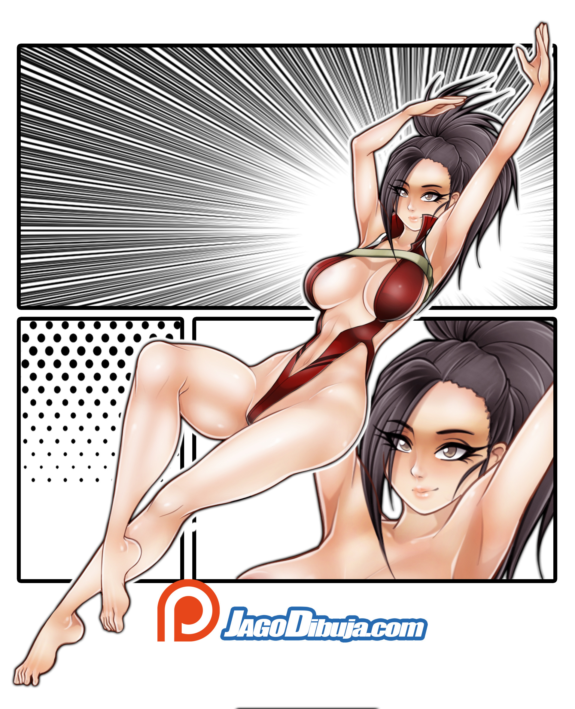 Momo Yaoyorozu - NSFW, Jago, Yaoyorozu momo, Sugoi dekai, Boku no hero academia, Erotic, Hand-drawn erotica, Art