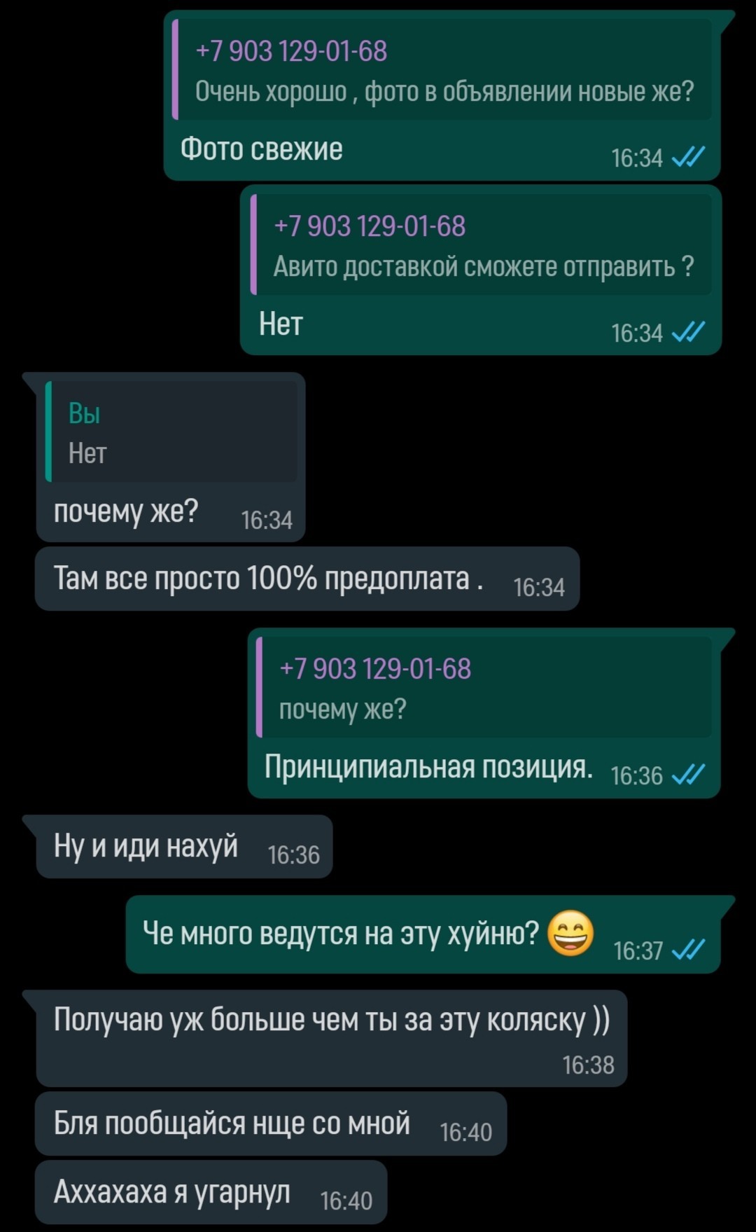 Как меня разводила с Авито расстроил... - Моё, Переписка, Интернет-Мошенники, Длиннопост, Мат, Скриншот, Негатив