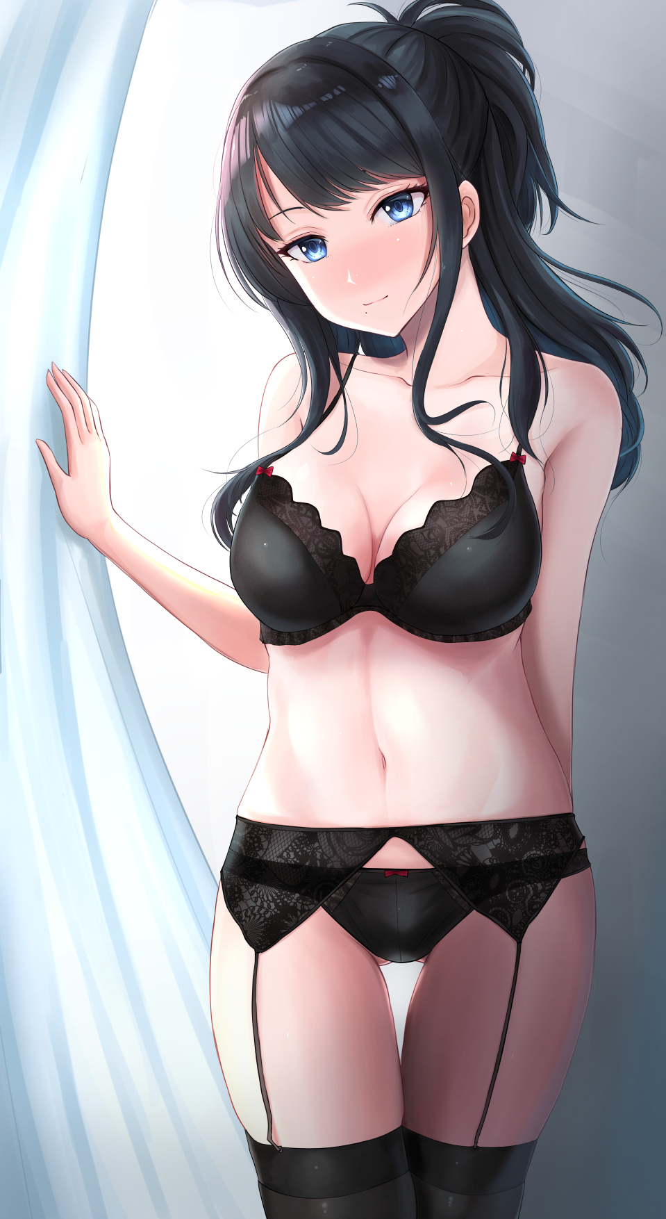 Hiori Kazano - NSFW, Anime, Anime art, The idolmaster, Idolmaster shiny colors, Hiori Kazano, Underwear, Breast, Pantsu