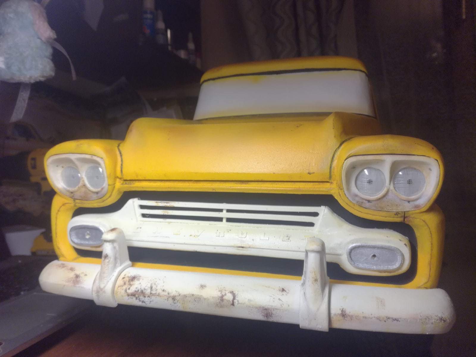 Model 1958 Chevrolet Apache Fleetside - My, Models, Hobby, Radio controlled models, Car modeling, Woodworking, Chevrolet, Longpost, Auto