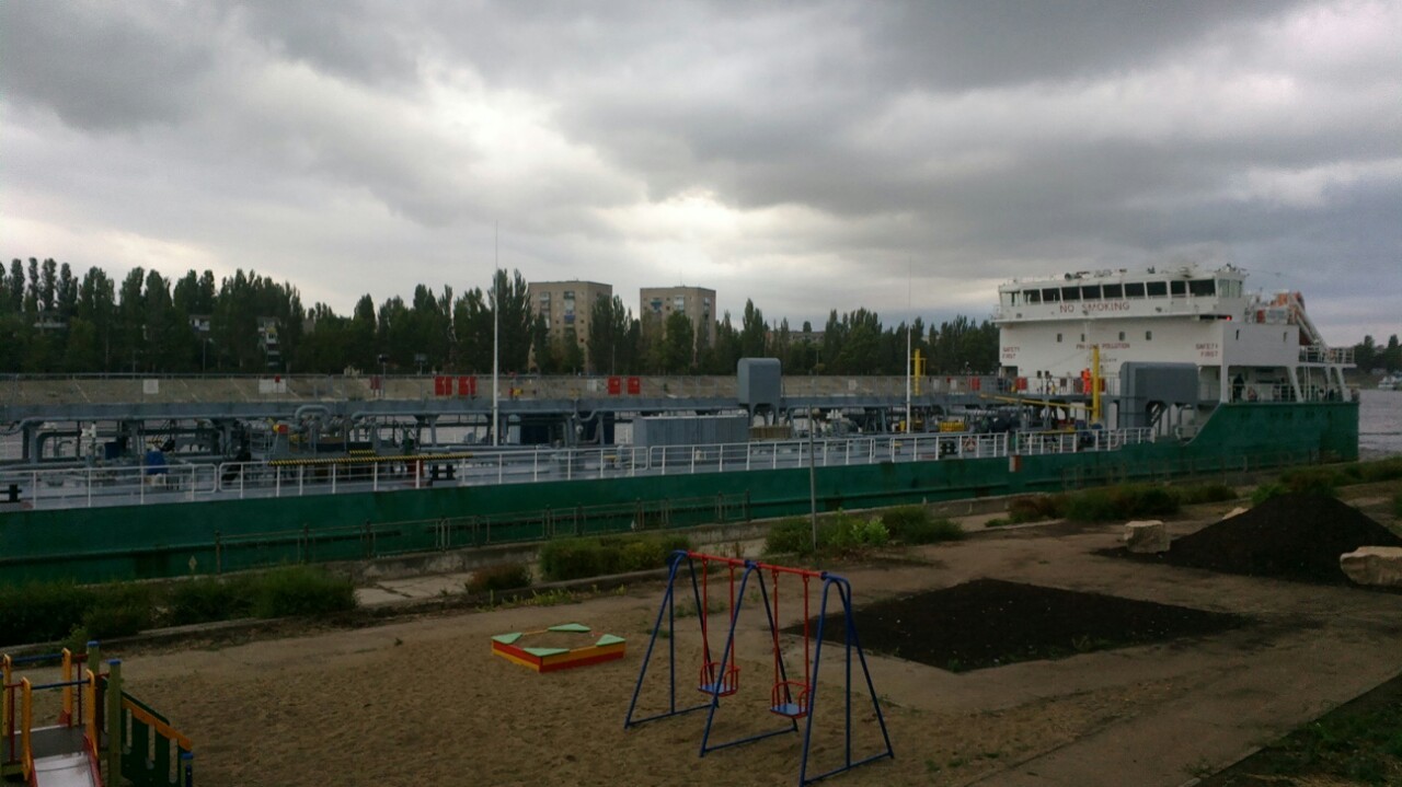 Balakovo/Volga Shipping Canal #3 - Balakovo, River, Ship, Vessel, Gateway, Longpost, Volga river