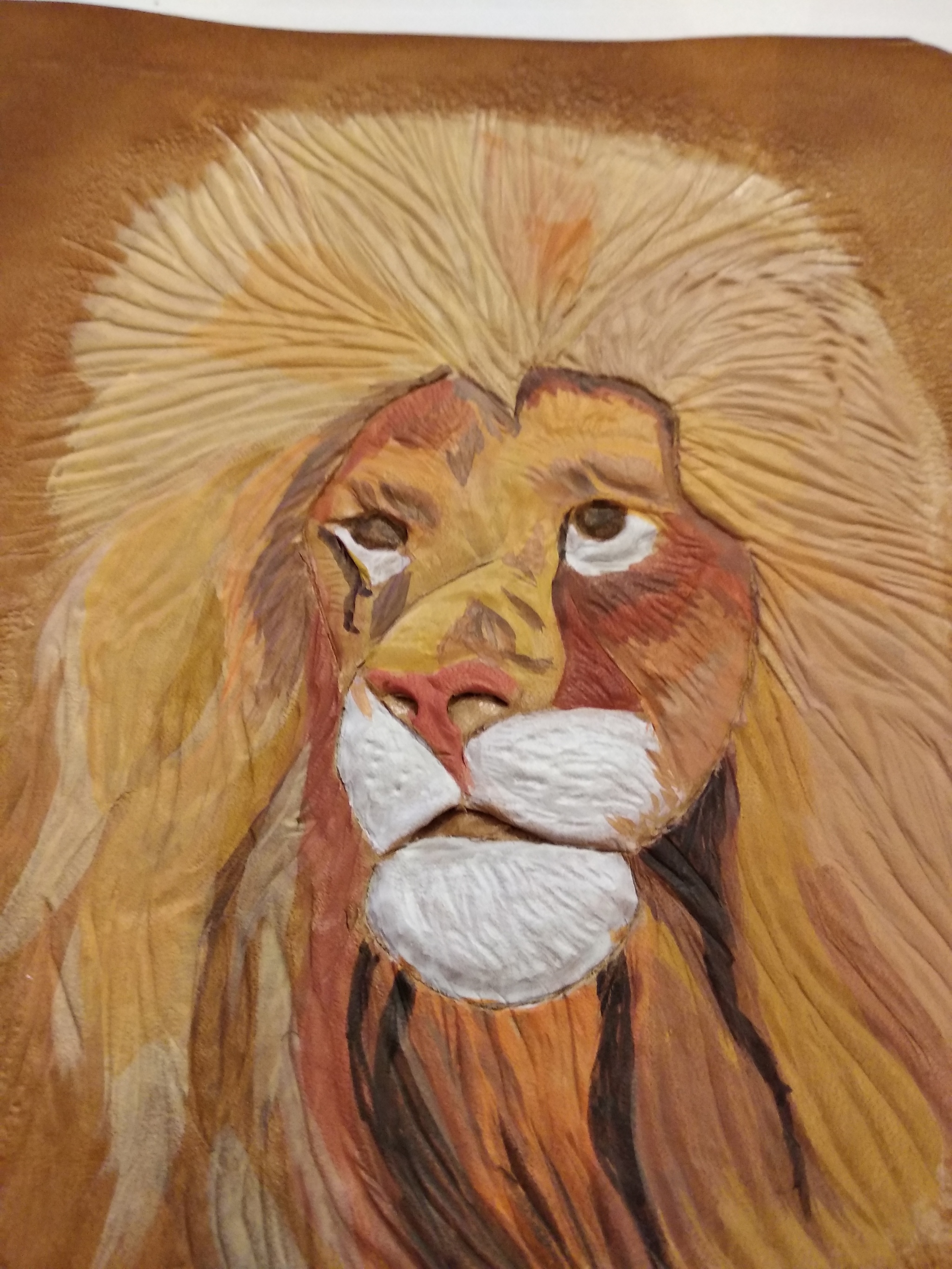 Lion's try! - My, The lion king, Needlework without process, With your own hands, Needlework, Longpost