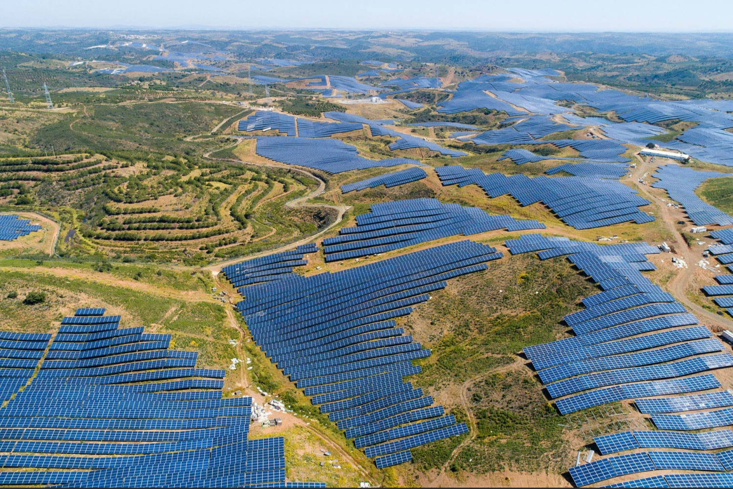 Solar power plant - Solar Power Plant, Portugal