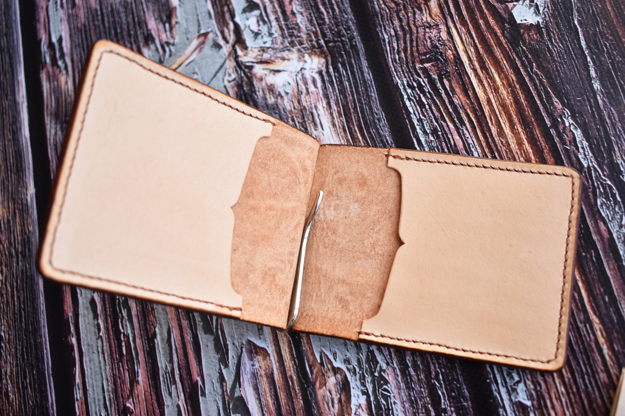 Carved Wallet - My, Embossing on leather, Needlework with process, Wallet, Leather craft, Leather products, Video, Longpost