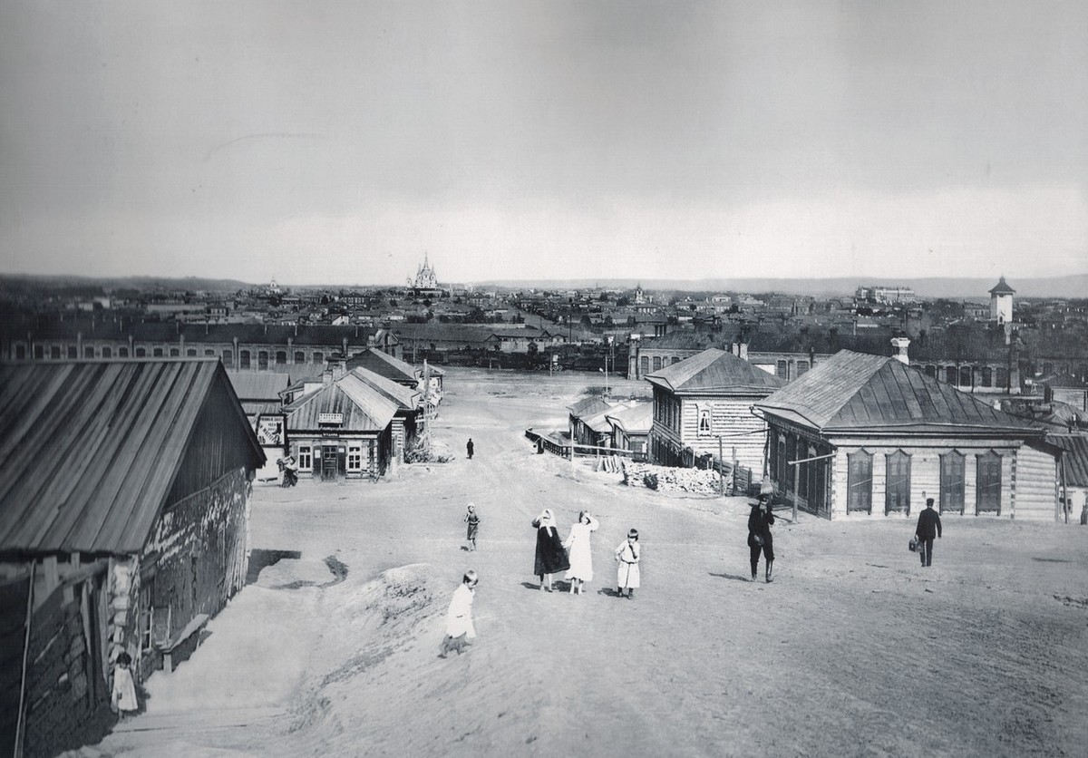 Почему на старых фотографиях русских деревень совсем нет травы и деревьев |  Пикабу