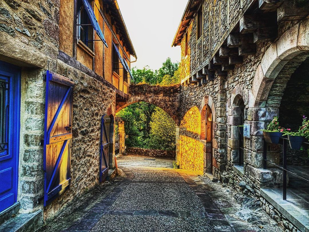 Village and fortress Najac. France - France, Travels, Locks, Fortress, Video, Longpost