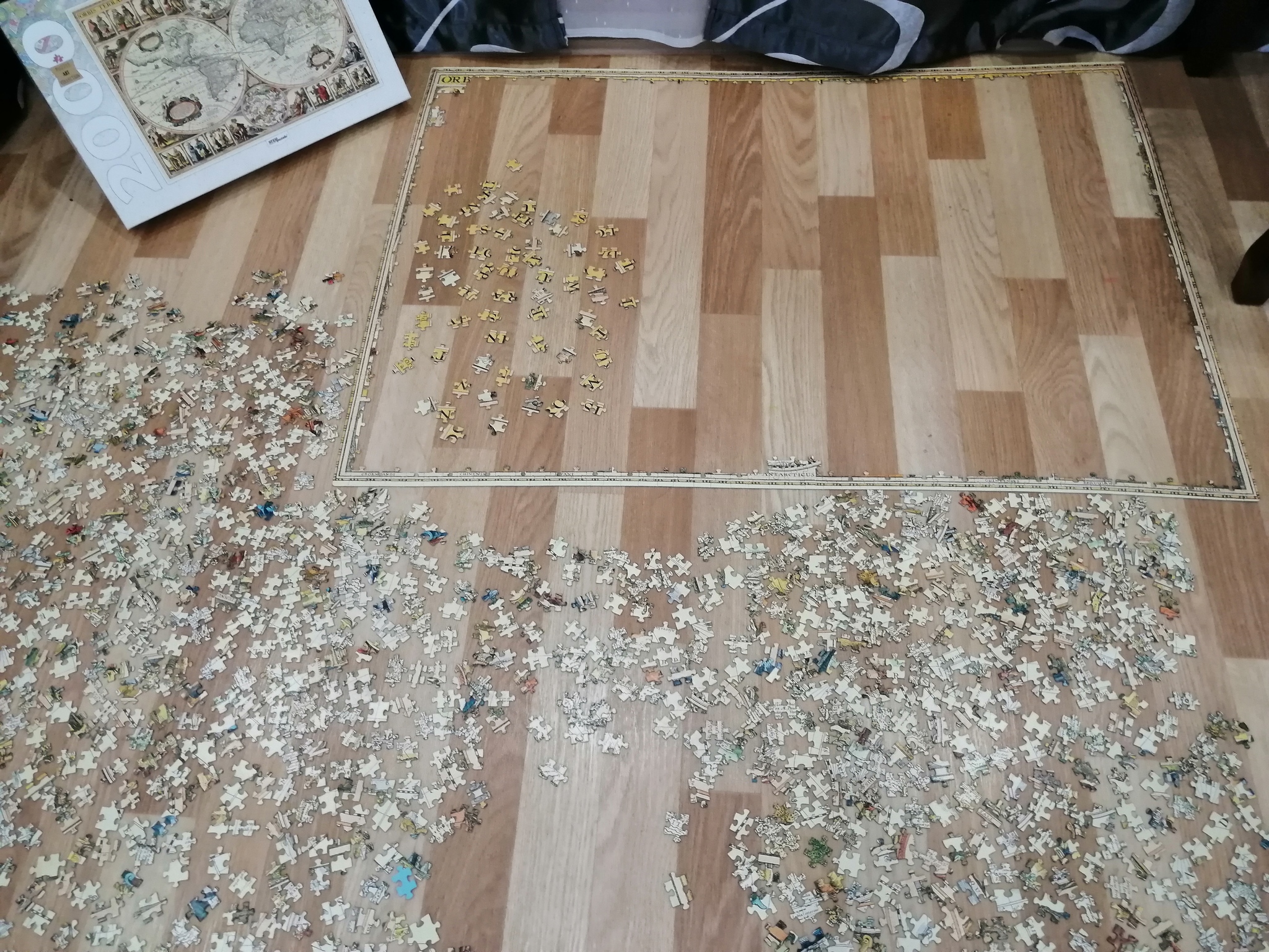 Puzzle 2000 pieces (but this is not accurate) - My, Puzzle, cat, Longpost