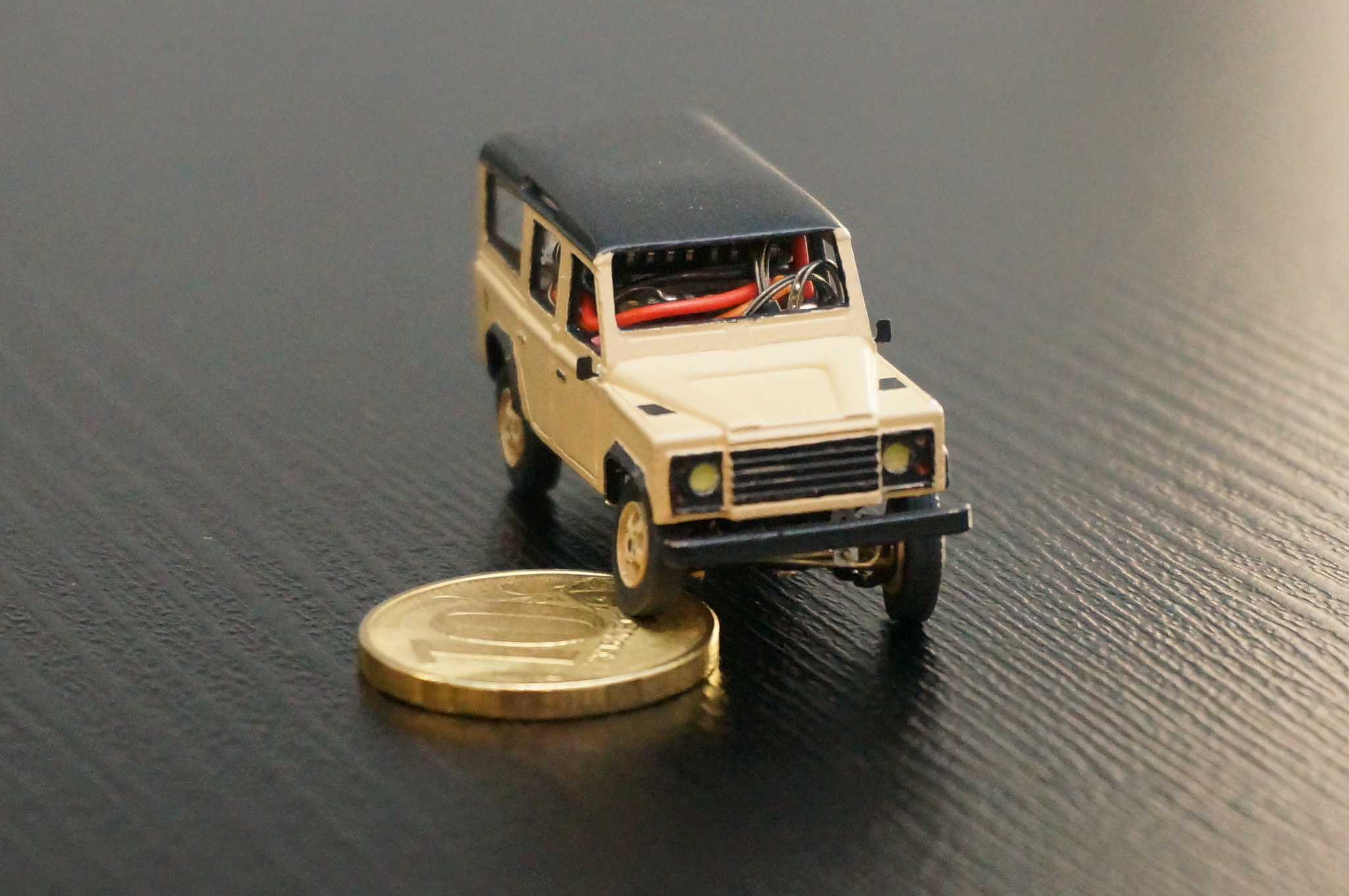 Внедорожник в масштабе 1:87. Land Rover Defender 110. Часть 2 - Моё, Радиоуправляемые модели, Радиоуправляемая машина, Длиннопост, Увлечение, Внедорожник, Масштабная модель, Рукоделие с процессом, Видео