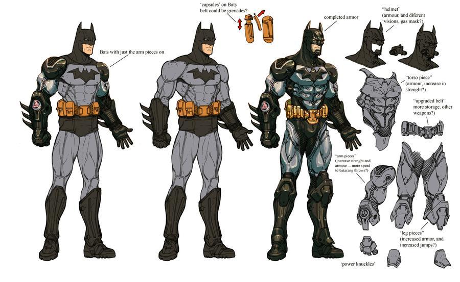 Смог: Карлос Д’Анда — художник, создавший дизайн персонажей Batman: Arkham - Моё, Xyz, Batman Arkham Knight, Арт, Комиксы, DC, DC Comics, Длиннопост