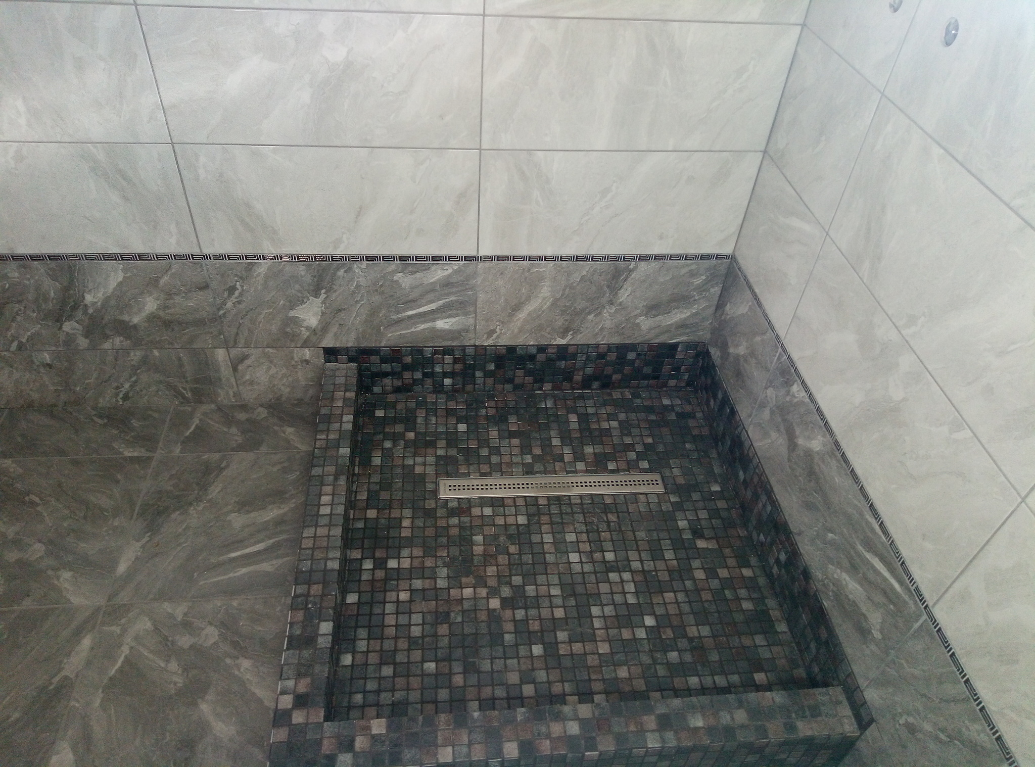 As I have promised) - My, Repair, Building, Longpost, Mosaic, Combined bathroom