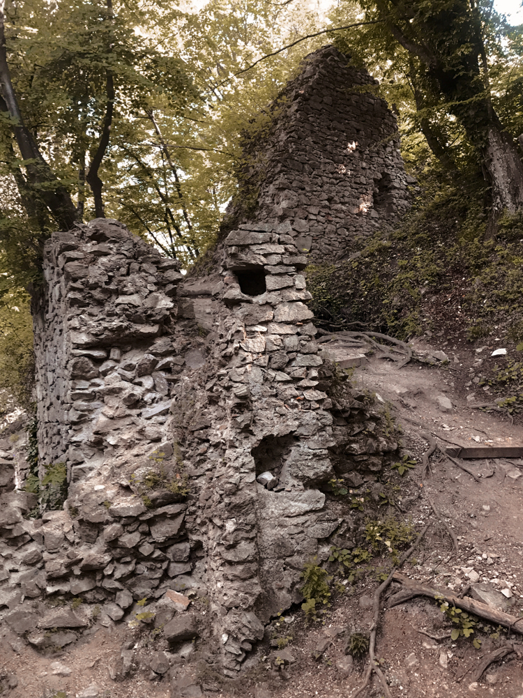 June in Slovakia - My, Slovakia, Landscape, Ruins, Nature, Europe, Longpost