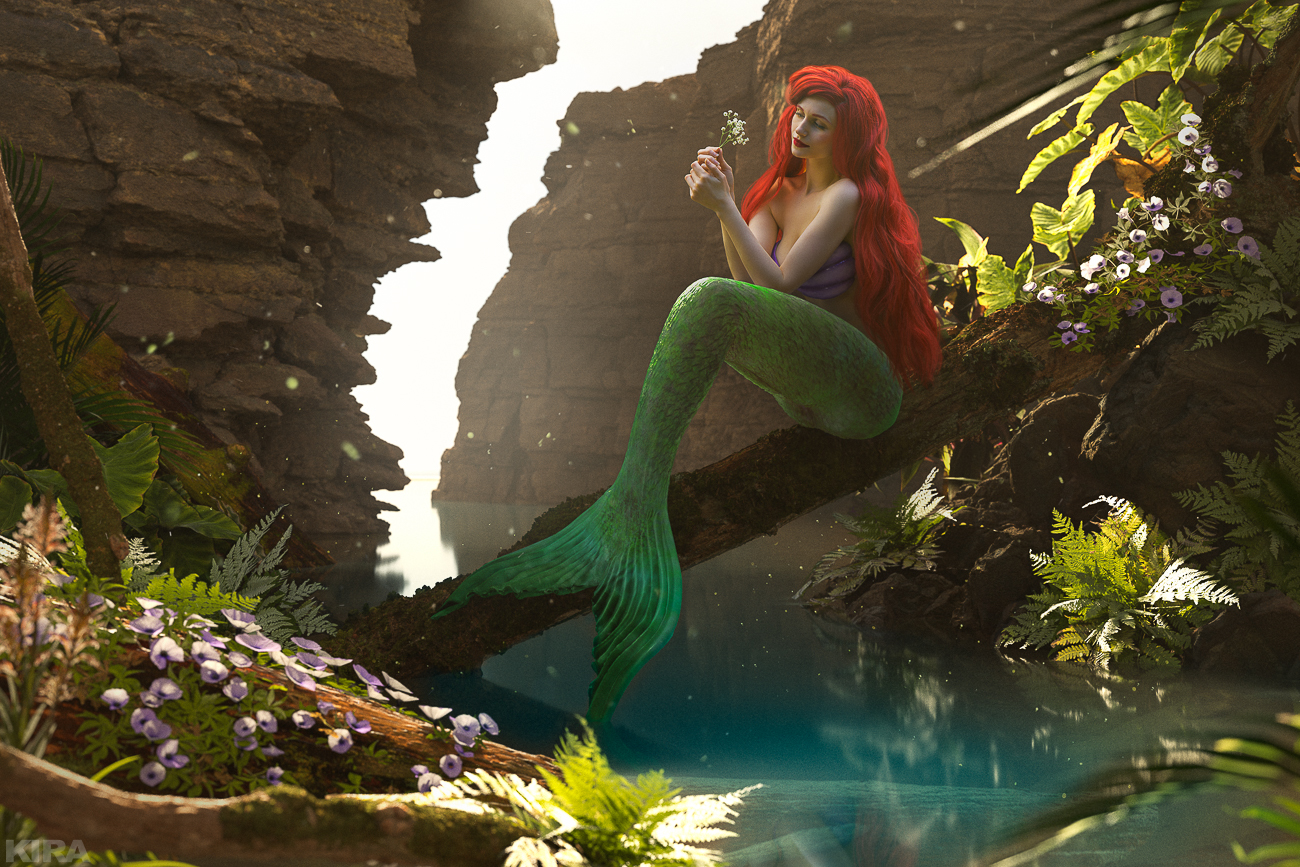 The Little Mermaid - Ariel Disney Princess Cosplay by Claire Sea | Пикабу