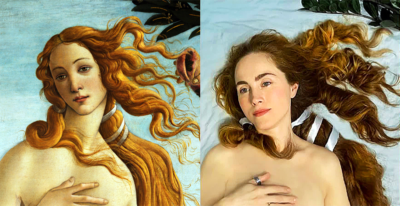 Birth of Venus 2020 - Insulation, Painting, Painting, Sandro Botticelli, Venus, Aphrodite, Birth of Venus