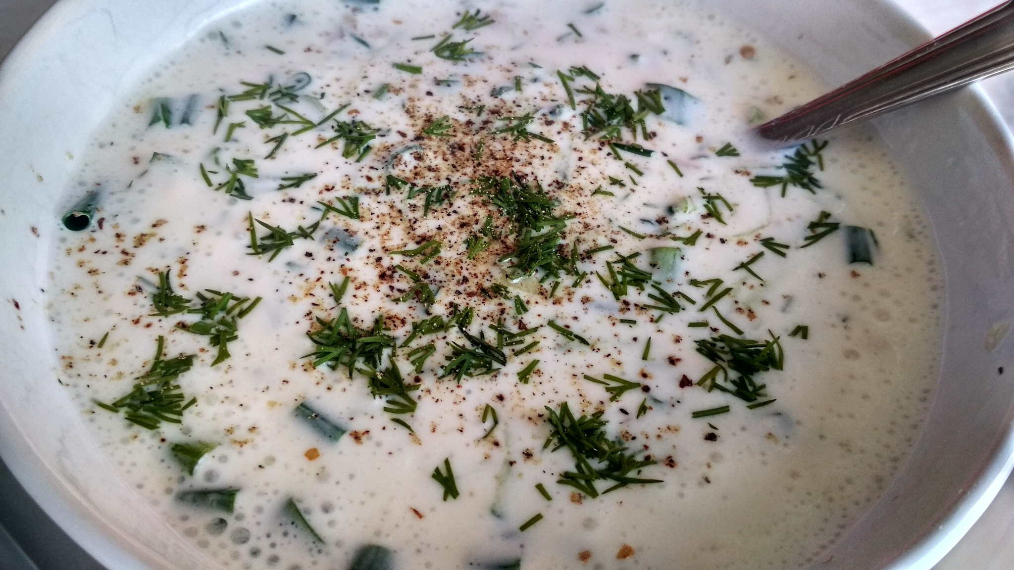 Tarator - My, Recipe, Soup, Summer, Longpost