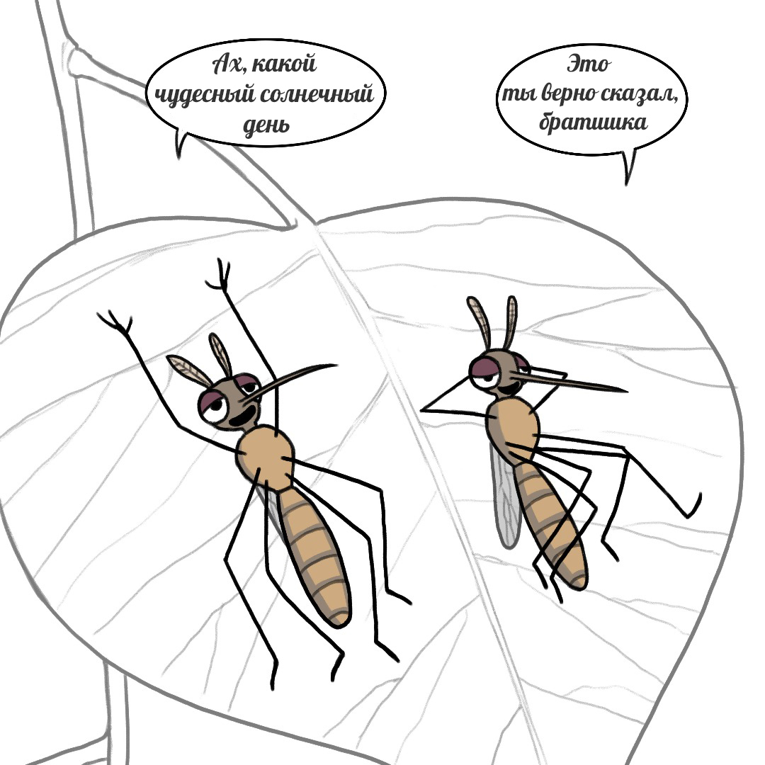 Mosquitoes - Pet foolery, Comics, Mosquitoes, Longpost