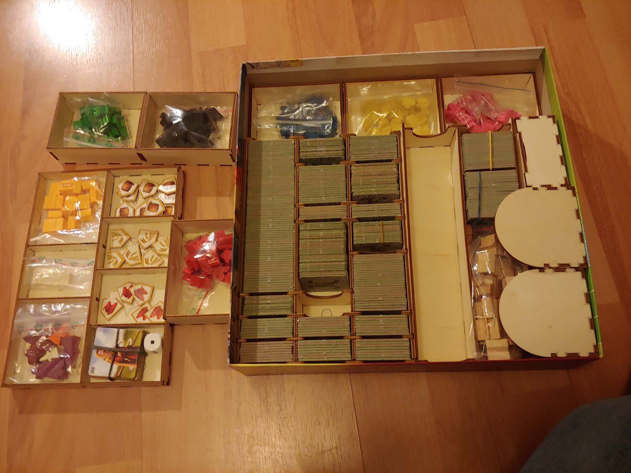 Carcassonne of a sick man - My, Board games, Carcassonne, Organizer, Carcassonne, Longpost