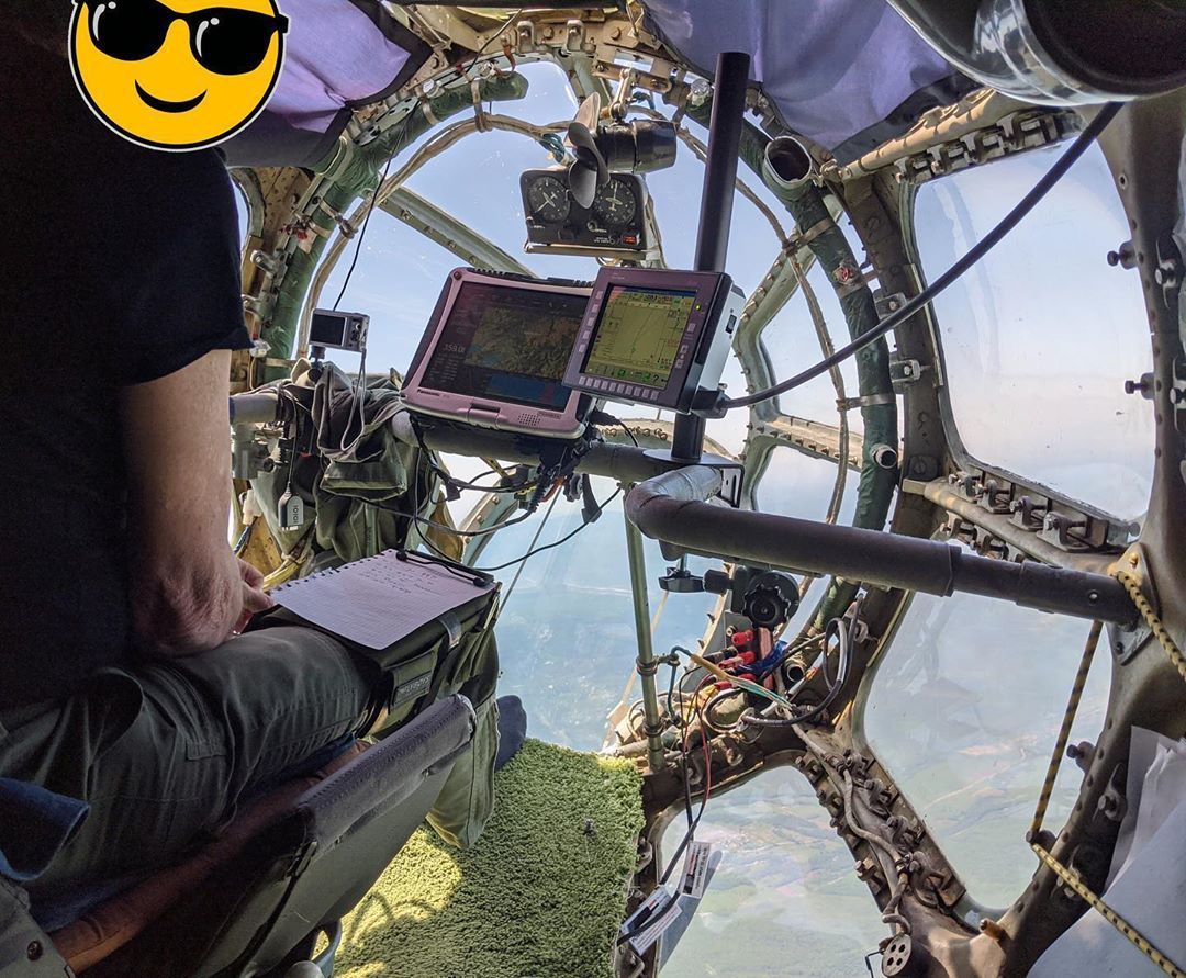 Navigator's seat on the AN-30D aircraft - Aviation, The photo, Airplane, Navigator, En, Intelligence service, Longpost