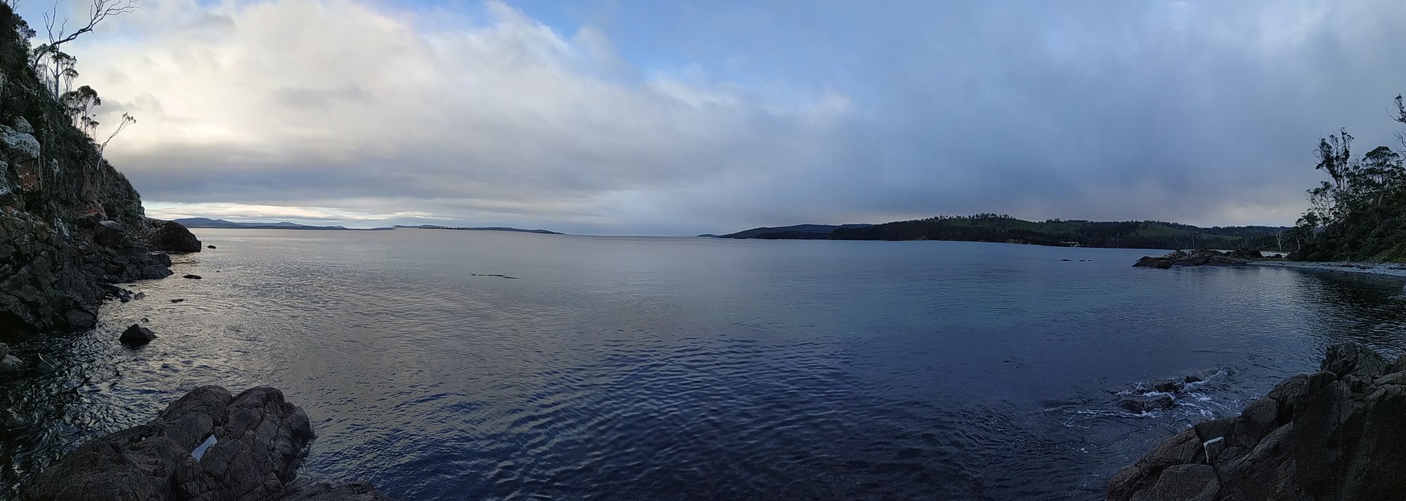 Тасмания, Roaring Bay Beach - Моё, Австралия, Тасмания, Море, Залив