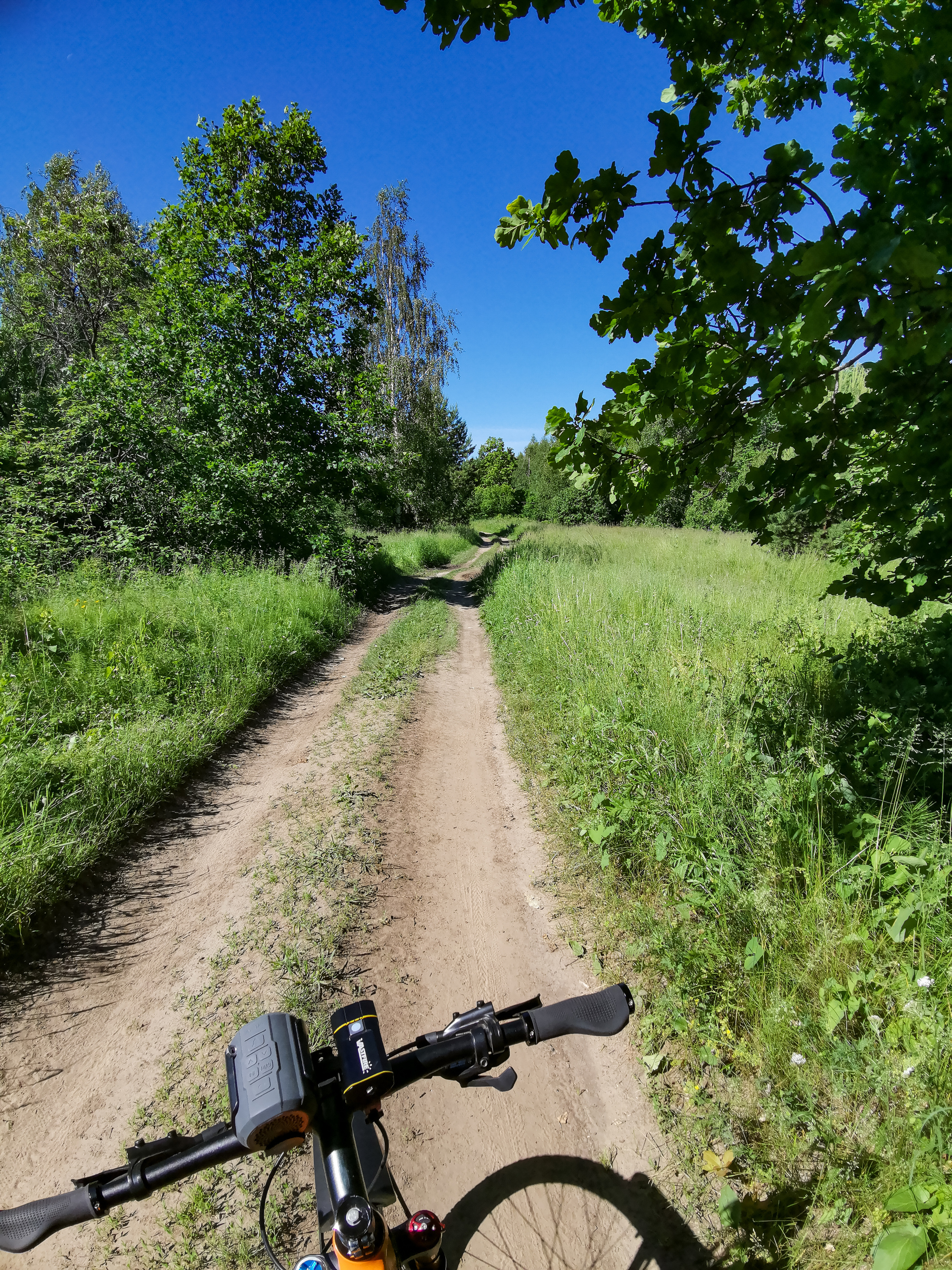 Landscape bike ride - My, Mobile photography, Huawei mate 20, Landscape, A bike, Longpost