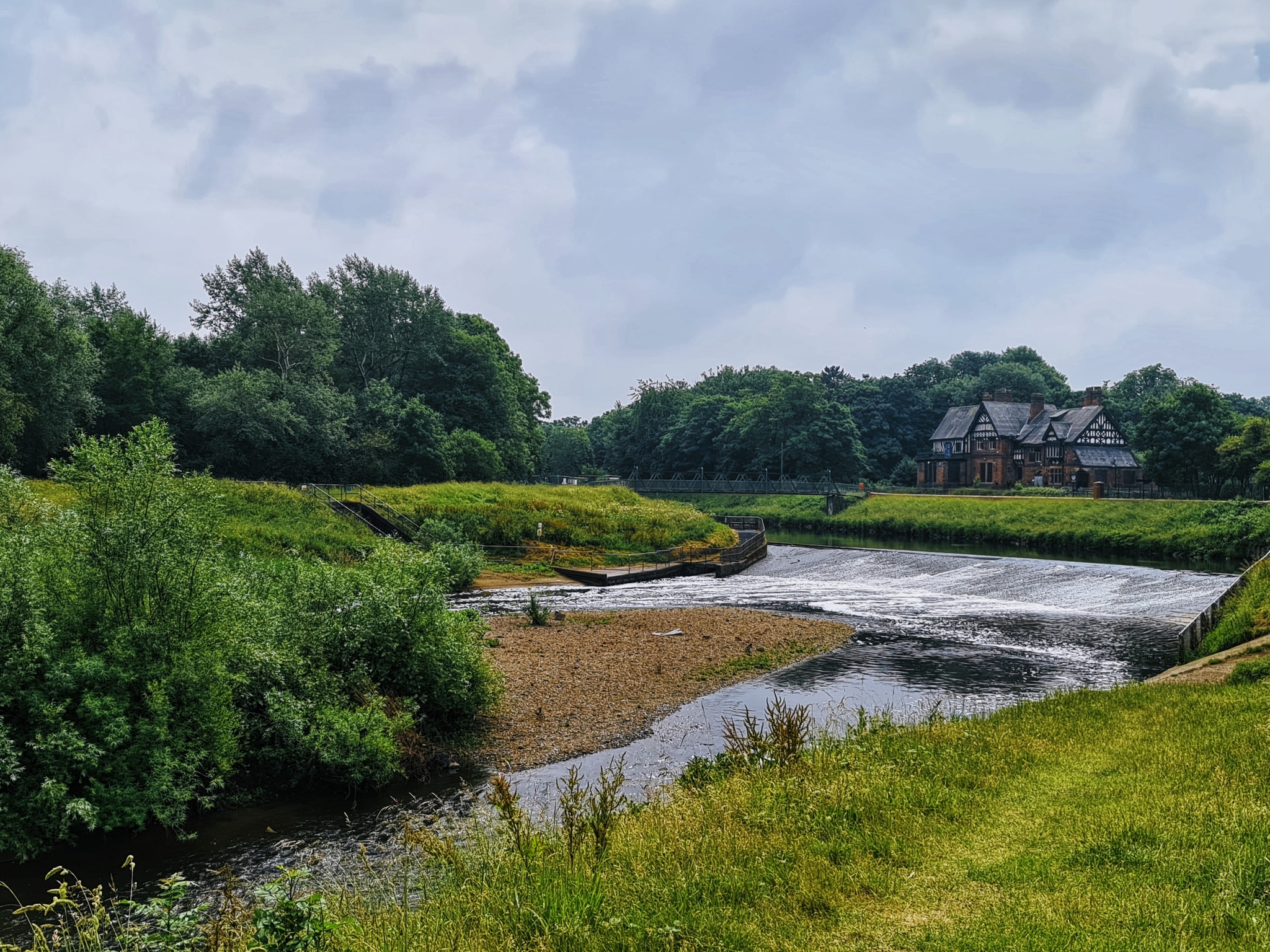 River Mersey, Manchester, England - My, River, Manchester, England, Nature, Longpost