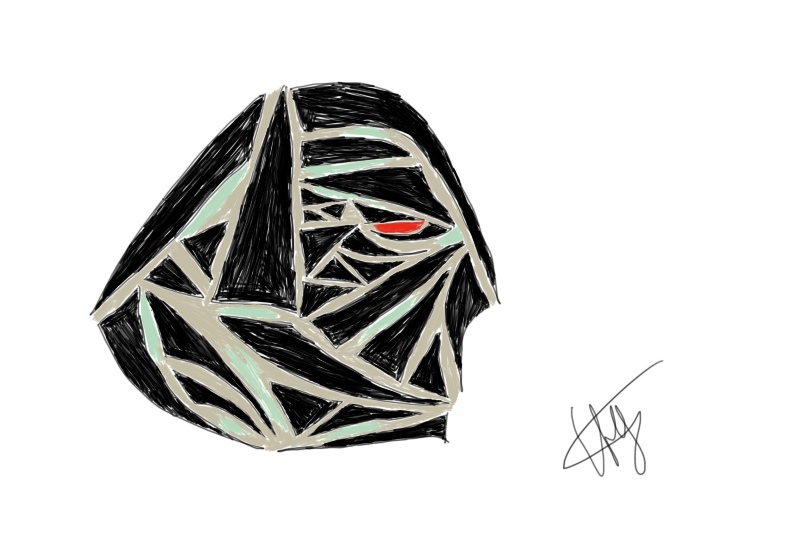 Conceptual triangles))) - My, Art, Triangle, Digital drawing, Longpost