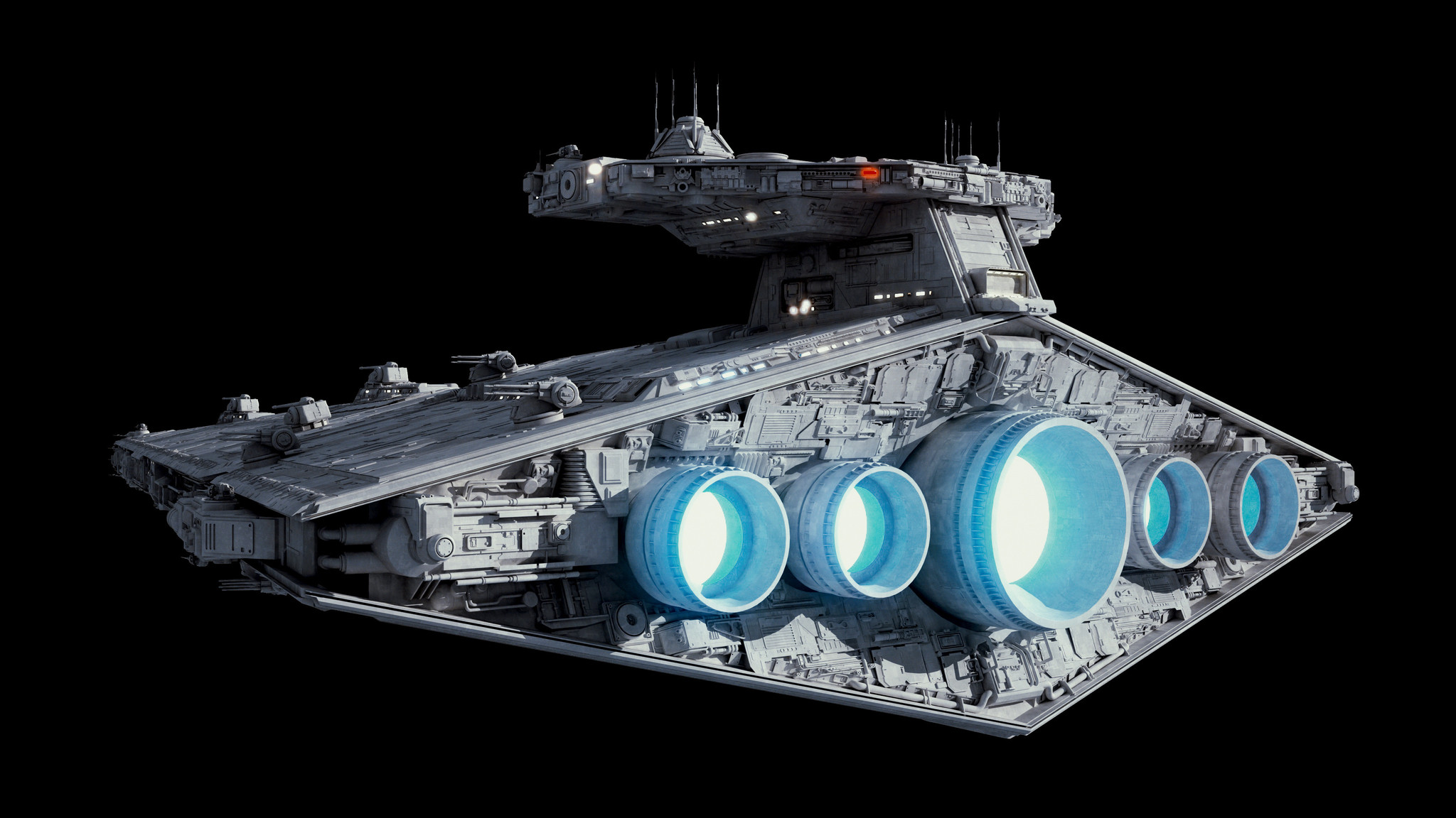 Vindicator Star Frigate - Star Wars, Star Destroyer, Ansel Hsiao, Longpost