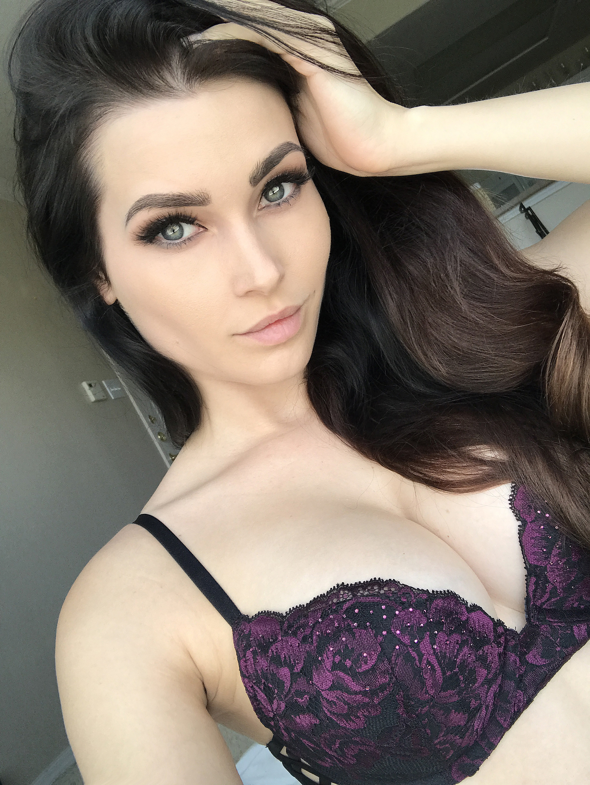 Niece Waidhofer - NSFW, Фотография, Девушки, Эротика, Длиннопост, Грудь, Нижнее белье