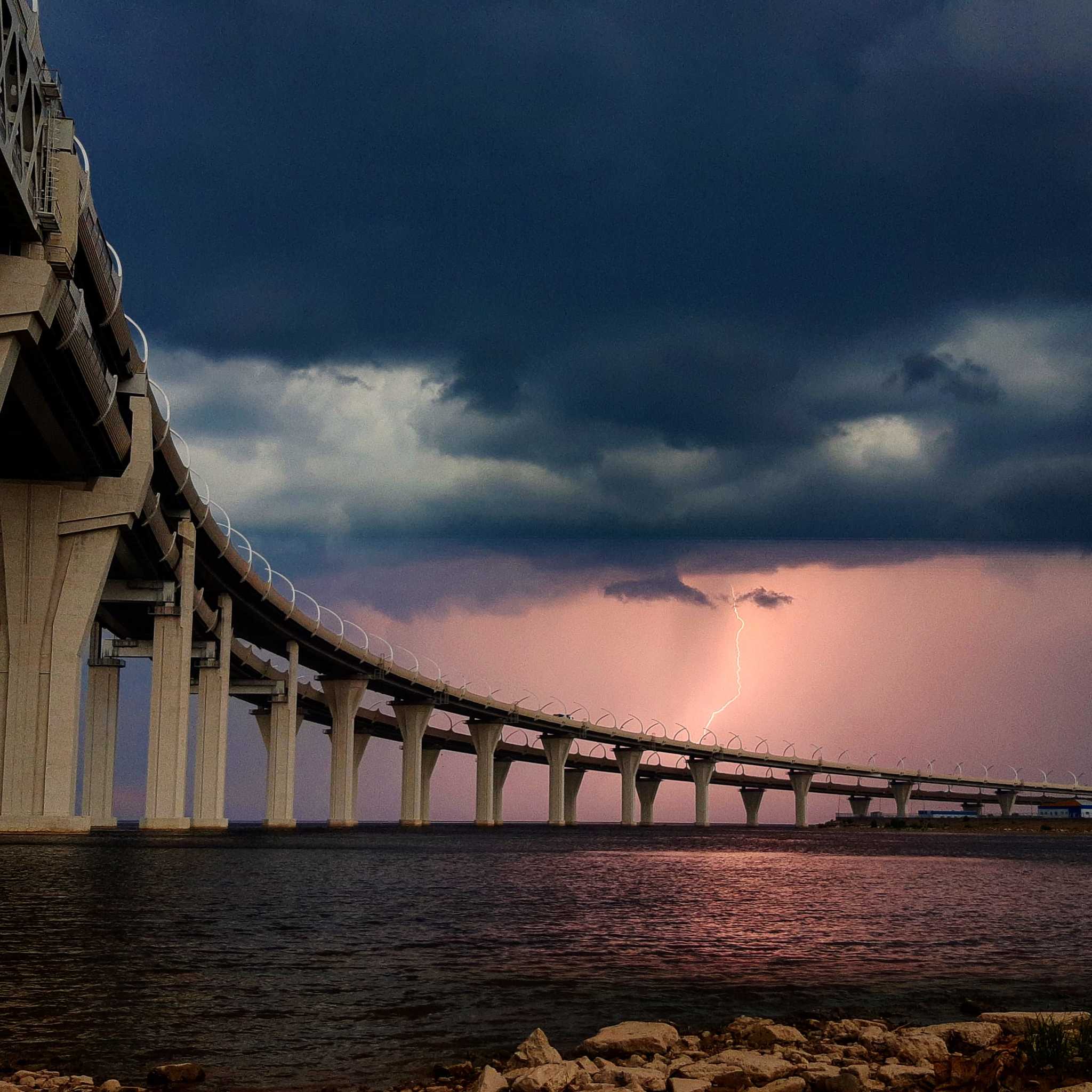 Storm. Gunboat - My, Thunderstorm, Saint Petersburg, Rain