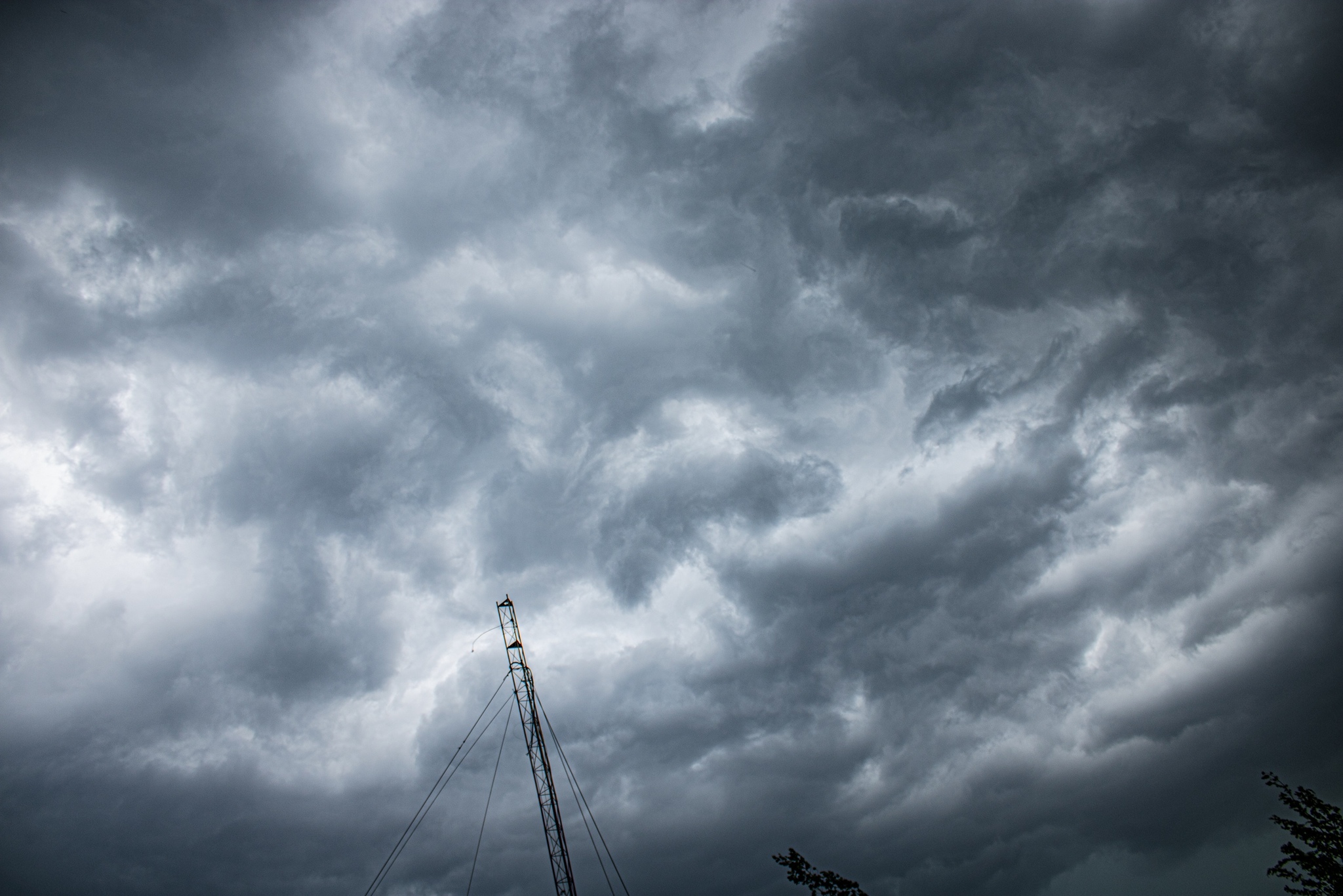 Thunderclouds - My, Thunderstorm, Clouds, The photo, Photoshop, Longpost