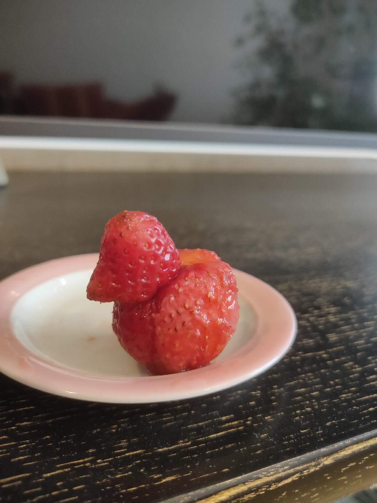 Strawberry - duck - My, Strawberry (plant), Mallard duck, Longpost