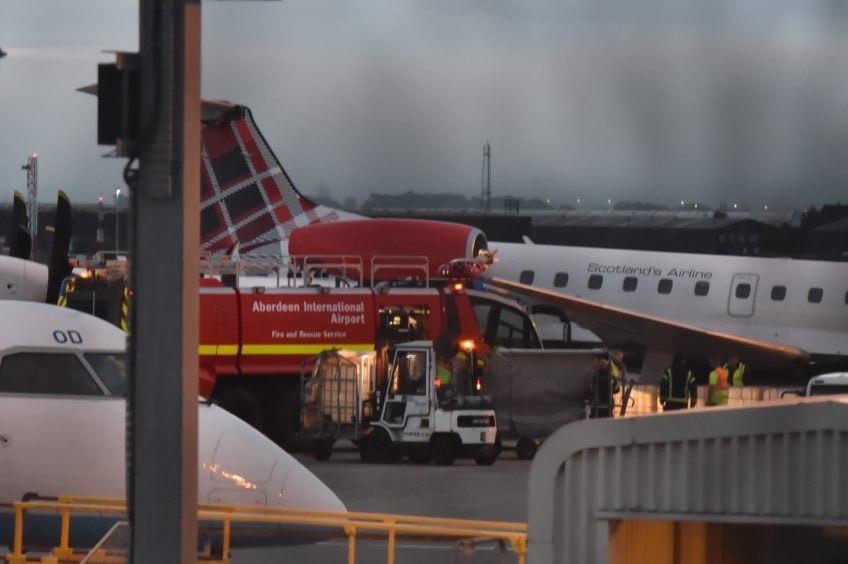 This is my place, I always parked here - Aviation, The airport, Aberdeen, Incident, Scotland, Video, Longpost, Collision